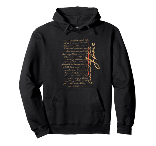 Austen Authentic Letter Typography Hoodie - Custom Art Print for Adults - T-Shirt, Sweatshirt, Hoodie