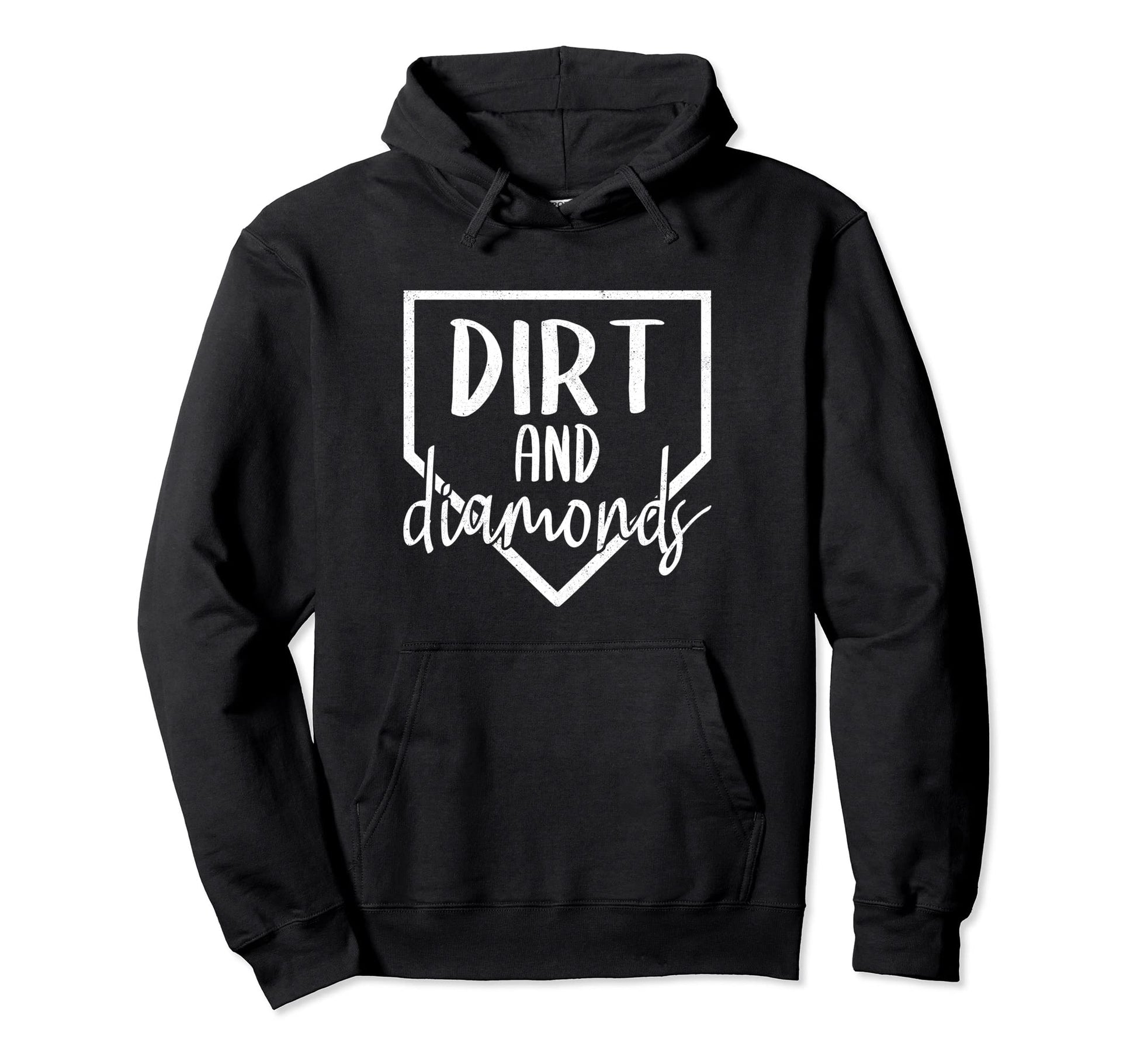 Dirt And Diamonds Baseball Womens 2022 Hoodie - Unique Graphic for Adults - T-Shirt, Sweatshirt, Hoodie