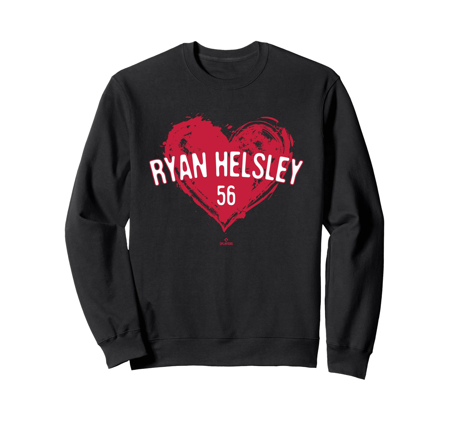 Distressed Heart Ryan Helsley St Sweatshirt - Minimalist Print Unisex - T-Shirt, Sweatshirt, Hoodie