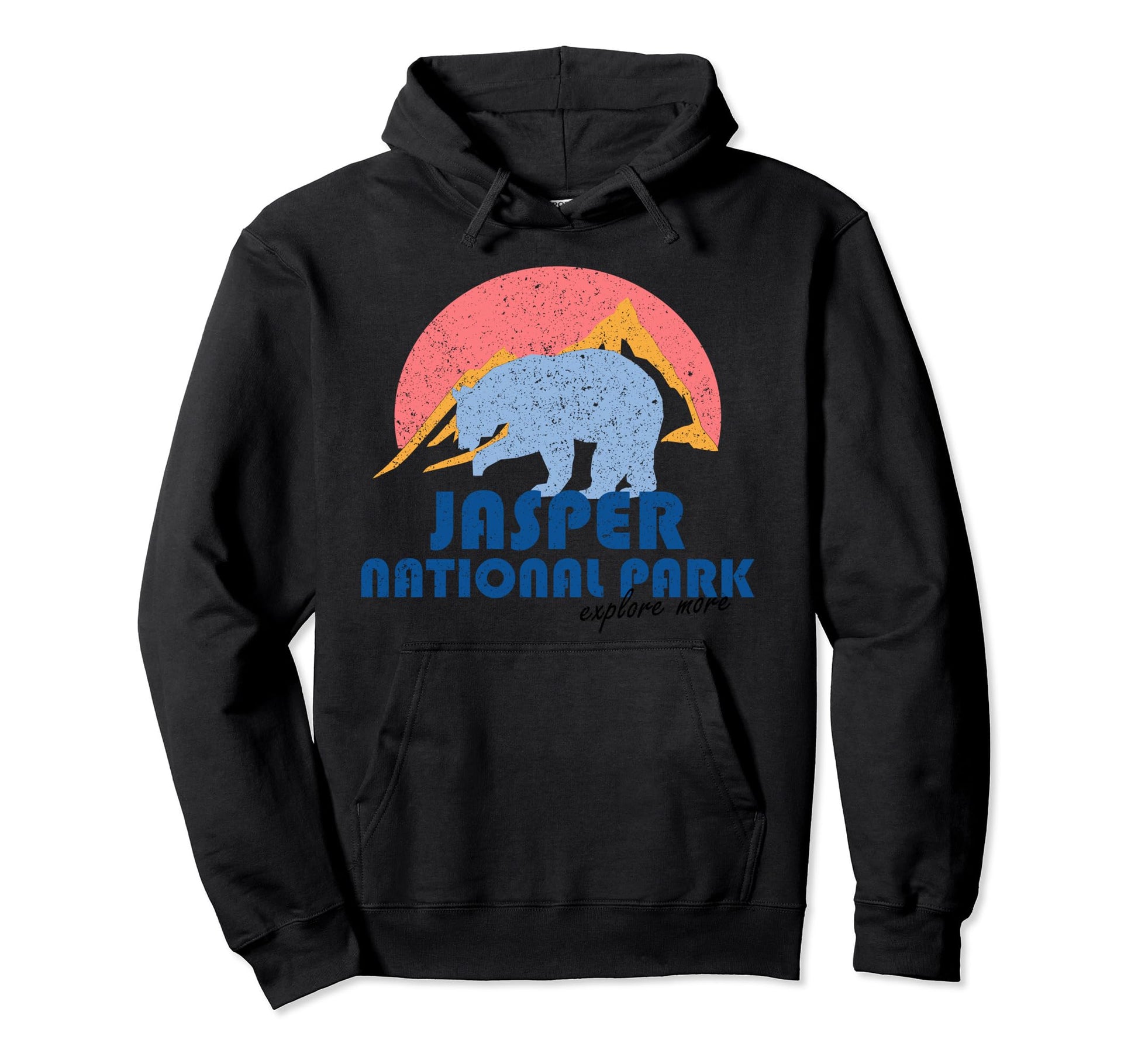 Jasper National Park Alberta Hoodie - Graphic Print Men Women - T-Shirt, Sweatshirt, Hoodie
