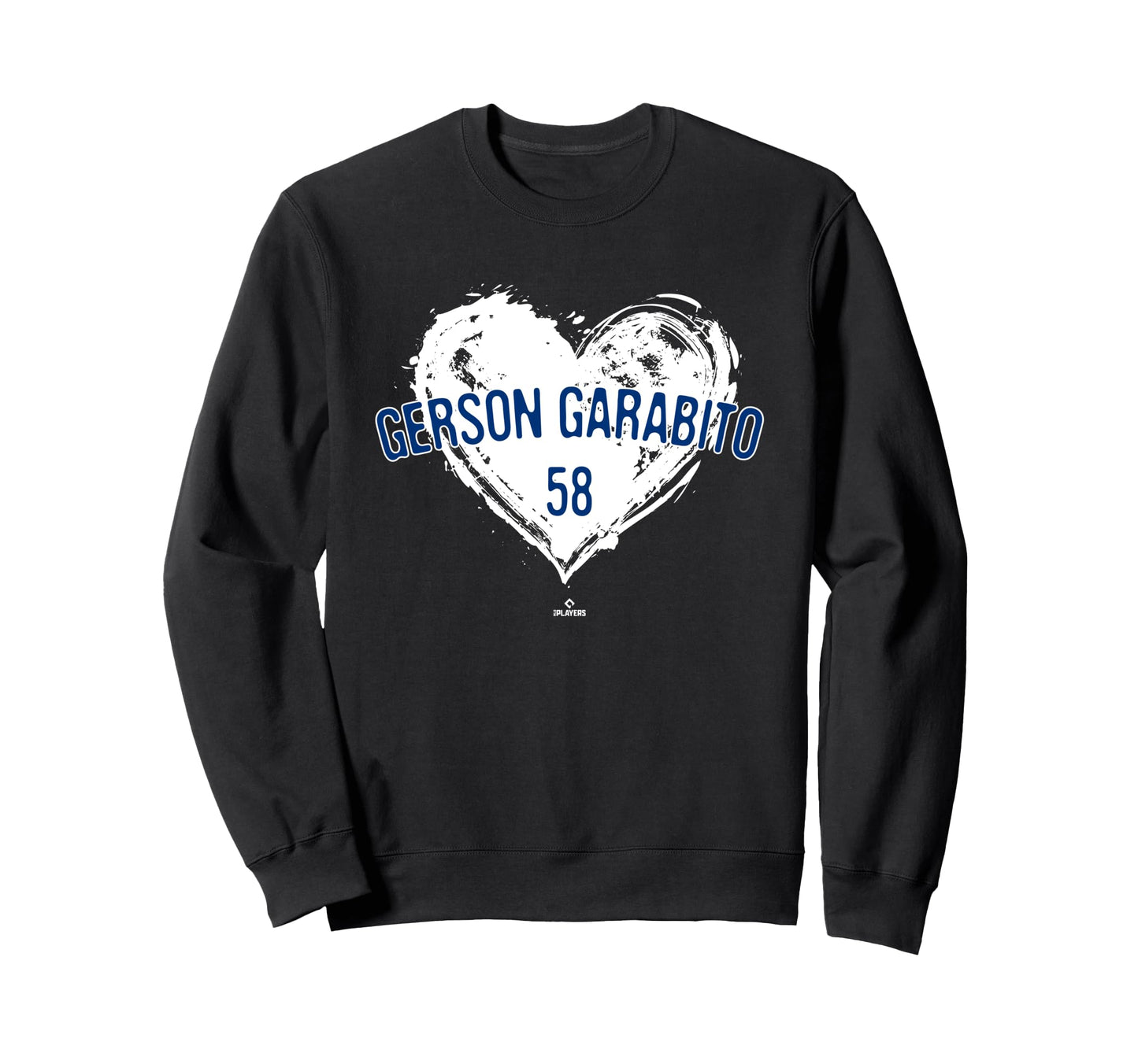Distressed Heart Gerson Garabito Sweatshirt - Novelty Apparel for Adults - T-Shirt, Sweatshirt, Hoodie