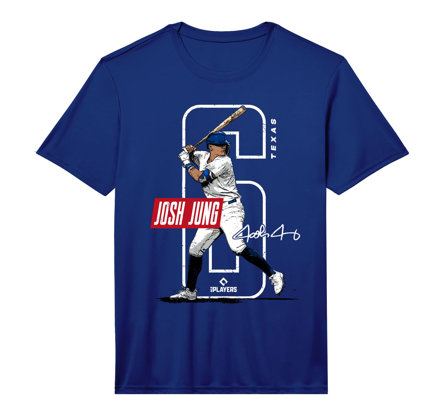 Josh Jung Texas Baseball Players T-Shirt - Casual Everyday Wear Unisex - T-Shirt, Sweatshirt, Hoodie