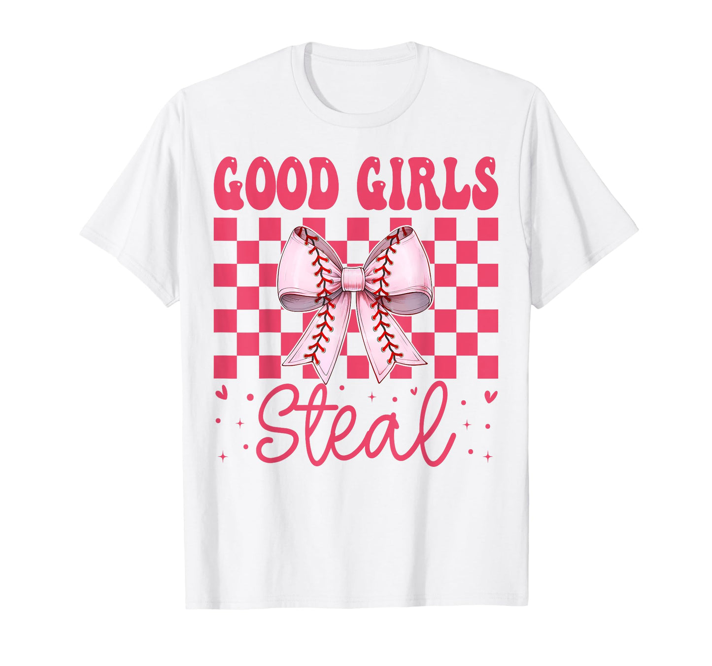 Baseball Mom Mothers Day Coquette Bow T-Shirt - Custom Art Print Unisex - T-Shirt, Sweatshirt, Hoodie