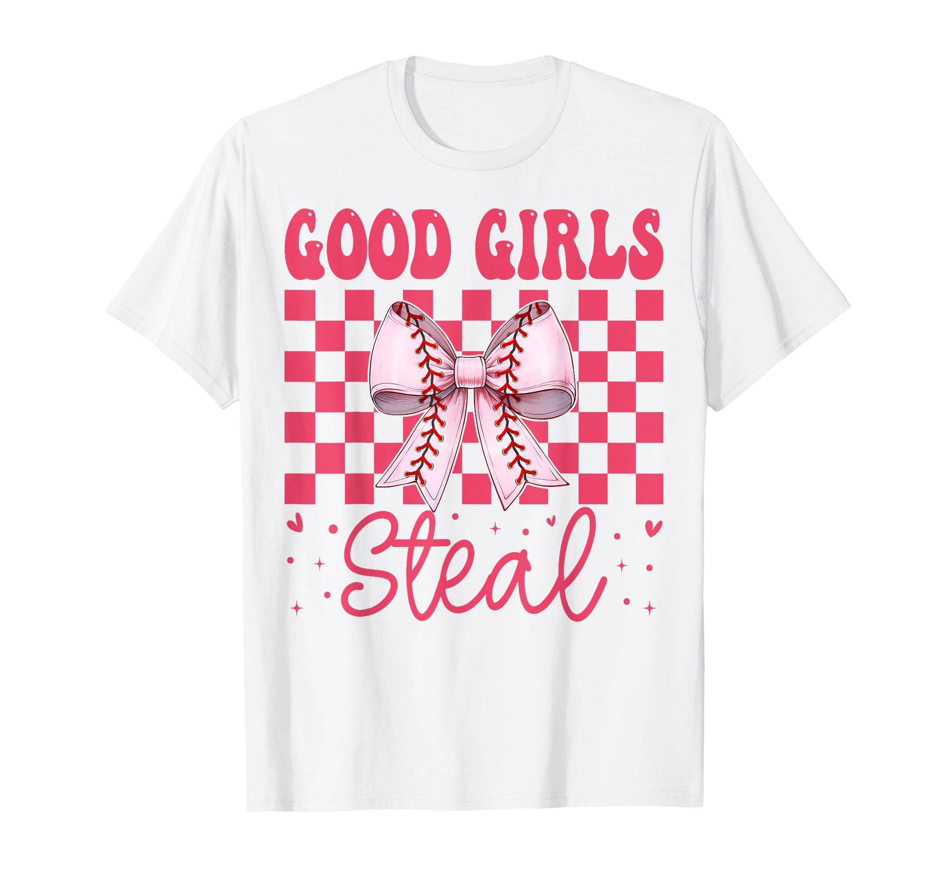 Baseball Mom Mothers Day Coquette Bow T-Shirt - Custom Art Print Unisex - T-Shirt, Sweatshirt, Hoodie