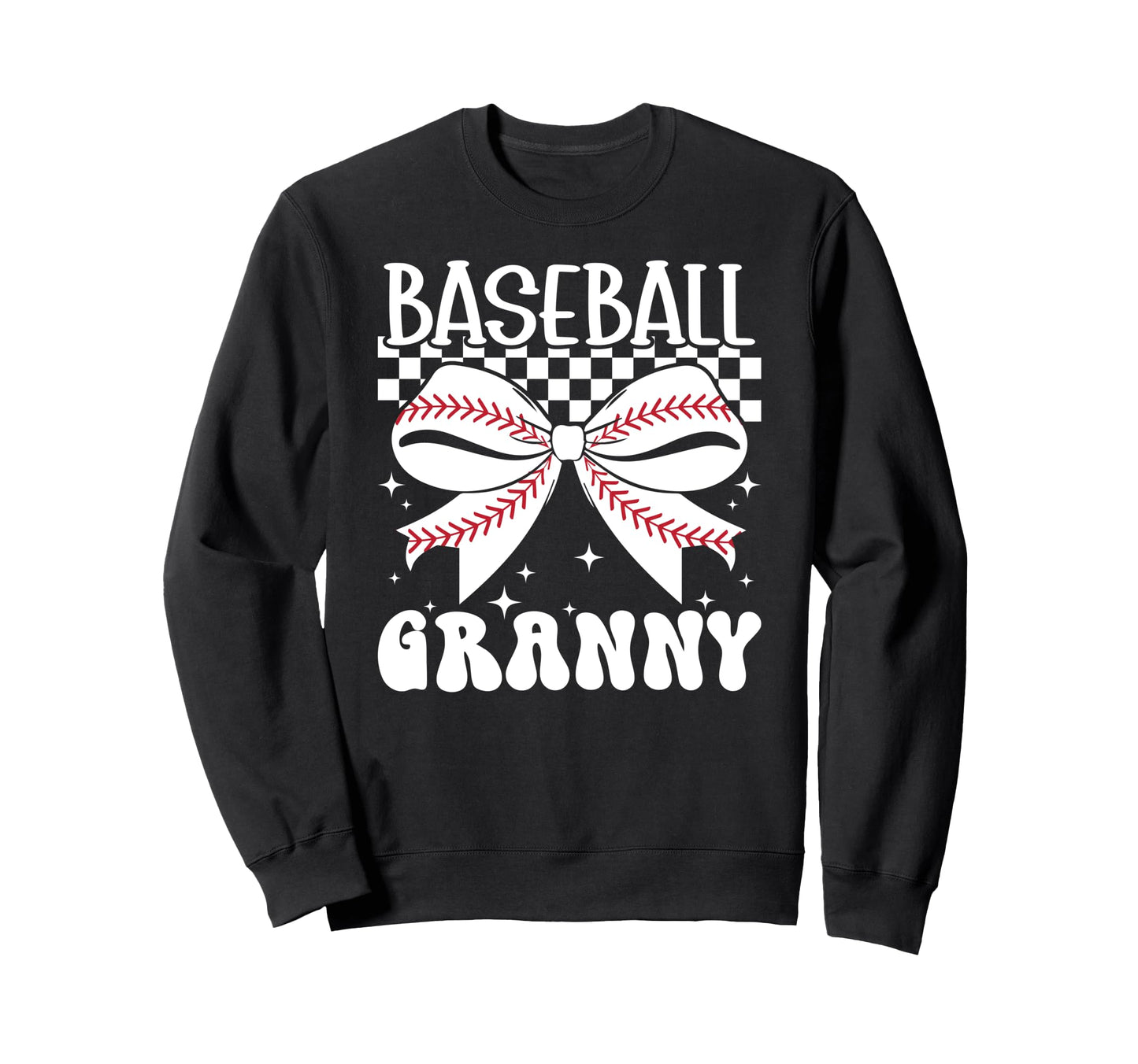 Baseball Granny Coquette Granny Sweatshirt - Minimalist Print Unisex - T-Shirt, Sweatshirt, Hoodie