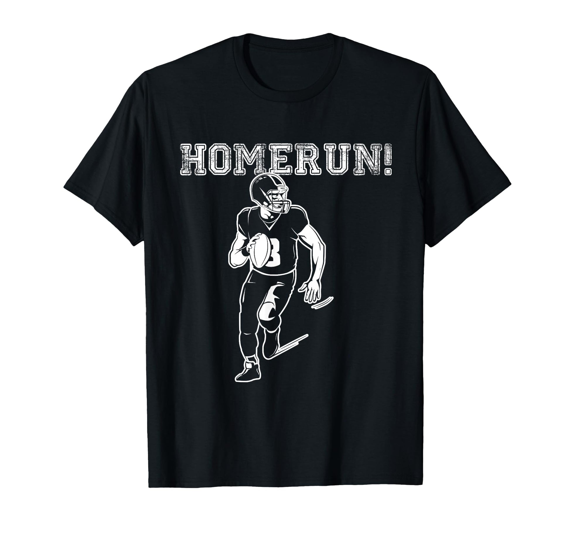 Homerun Football Baseball Sports Mix T-Shirt - Aesthetic Graphic Men Women - T-Shirt, Sweatshirt, Hoodie