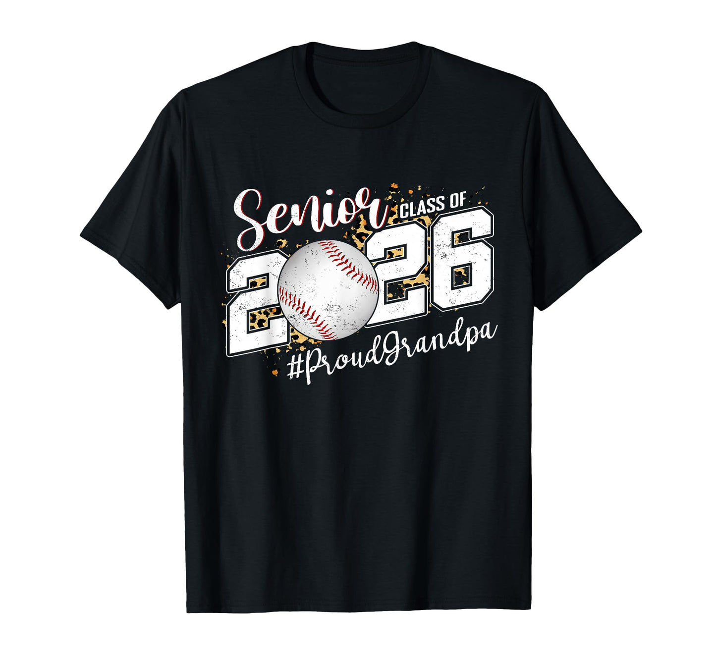 Proud Senior Grandpa Class 2026 T-Shirt - Novelty Apparel Men Women - T-Shirt, Sweatshirt, Hoodie