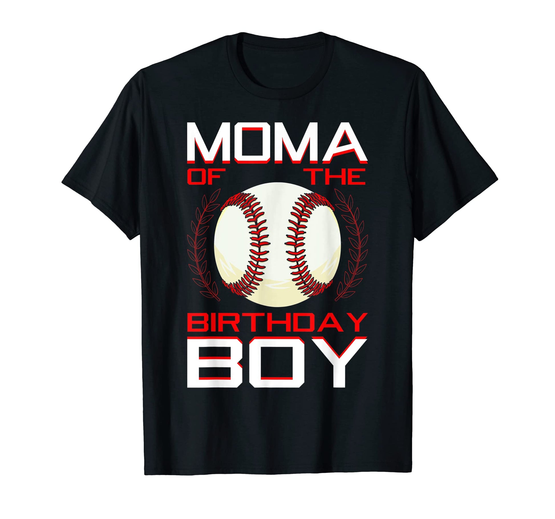 Moma Birthday Baseball Theme Bday Party T-Shirt - Unique Graphic Men Women - T-Shirt, Sweatshirt, Hoodie