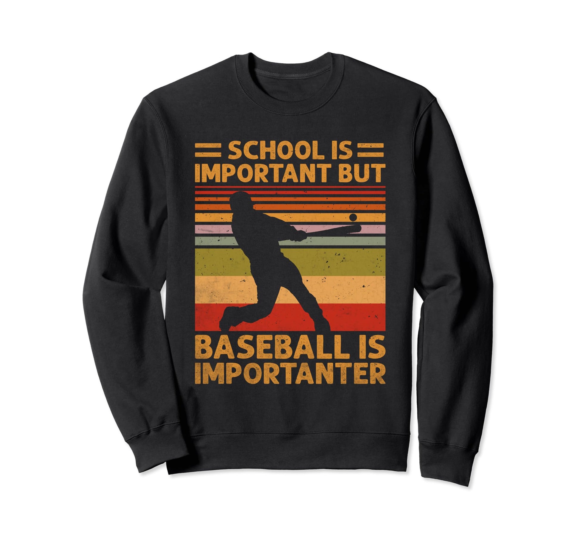 Funny Baseball Baseball Fans Sweatshirt - Custom Art Print for Adults - T-Shirt, Sweatshirt, Hoodie