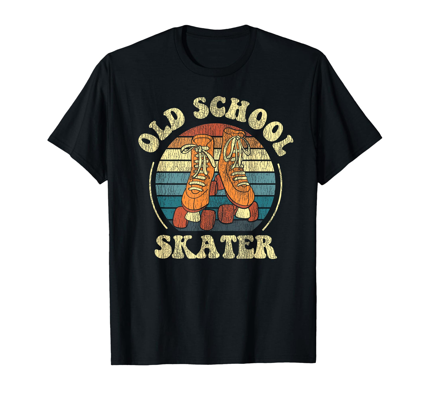 Roller Skating Skate 1970S T-Shirt - Graphic Print Unisex - T-Shirt, Sweatshirt, Hoodie