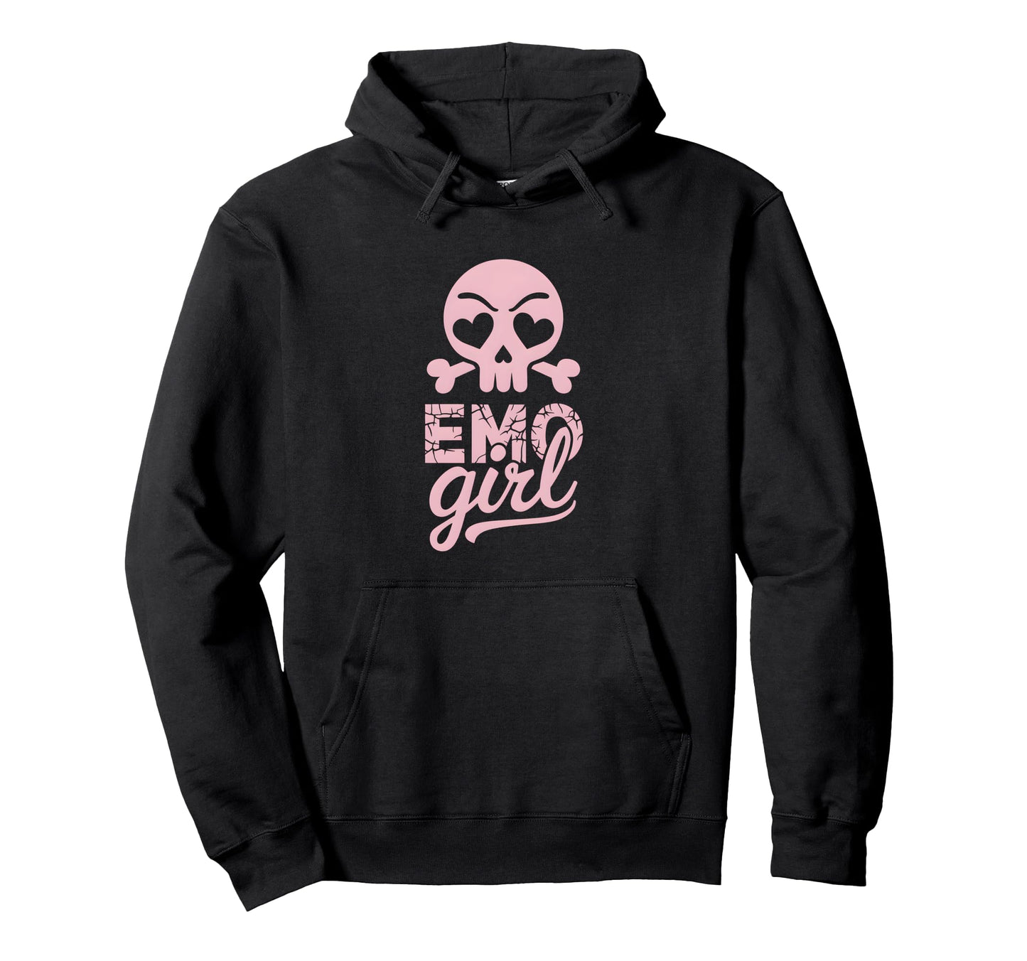 Emo Y2K Grunge Emo Aesthetic Goth Hoodie - Aesthetic Graphic for Adults - T-Shirt, Sweatshirt, Hoodie