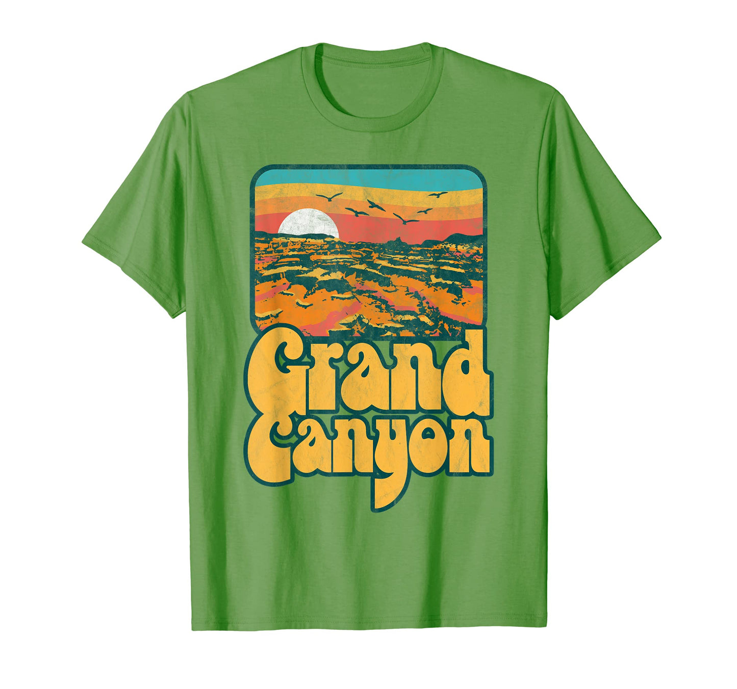 80S Grand Canyon National Park T-Shirt - Fun Novelty Design for Adults - T-Shirt, Sweatshirt, Hoodie