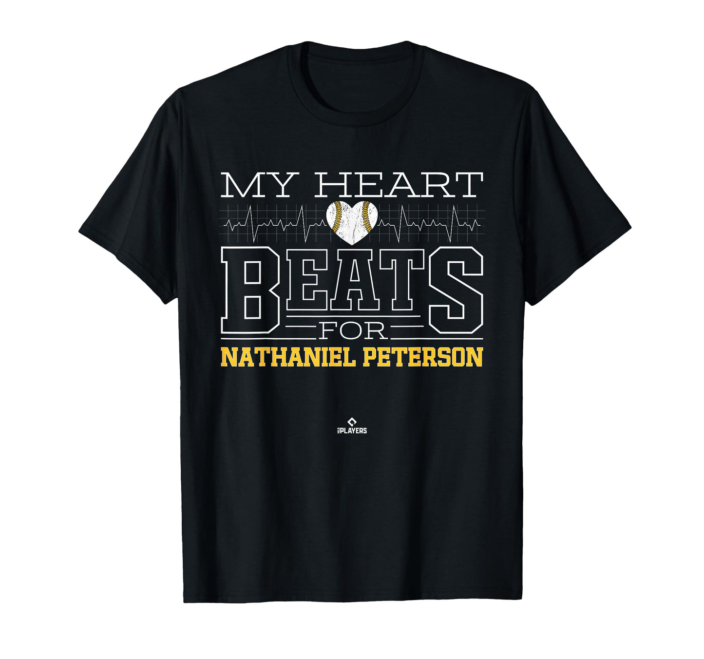 My Heart Beats Nathaniel Peterson T-Shirt - Minimalist Print for Adults - T-Shirt, Sweatshirt, Hoodie