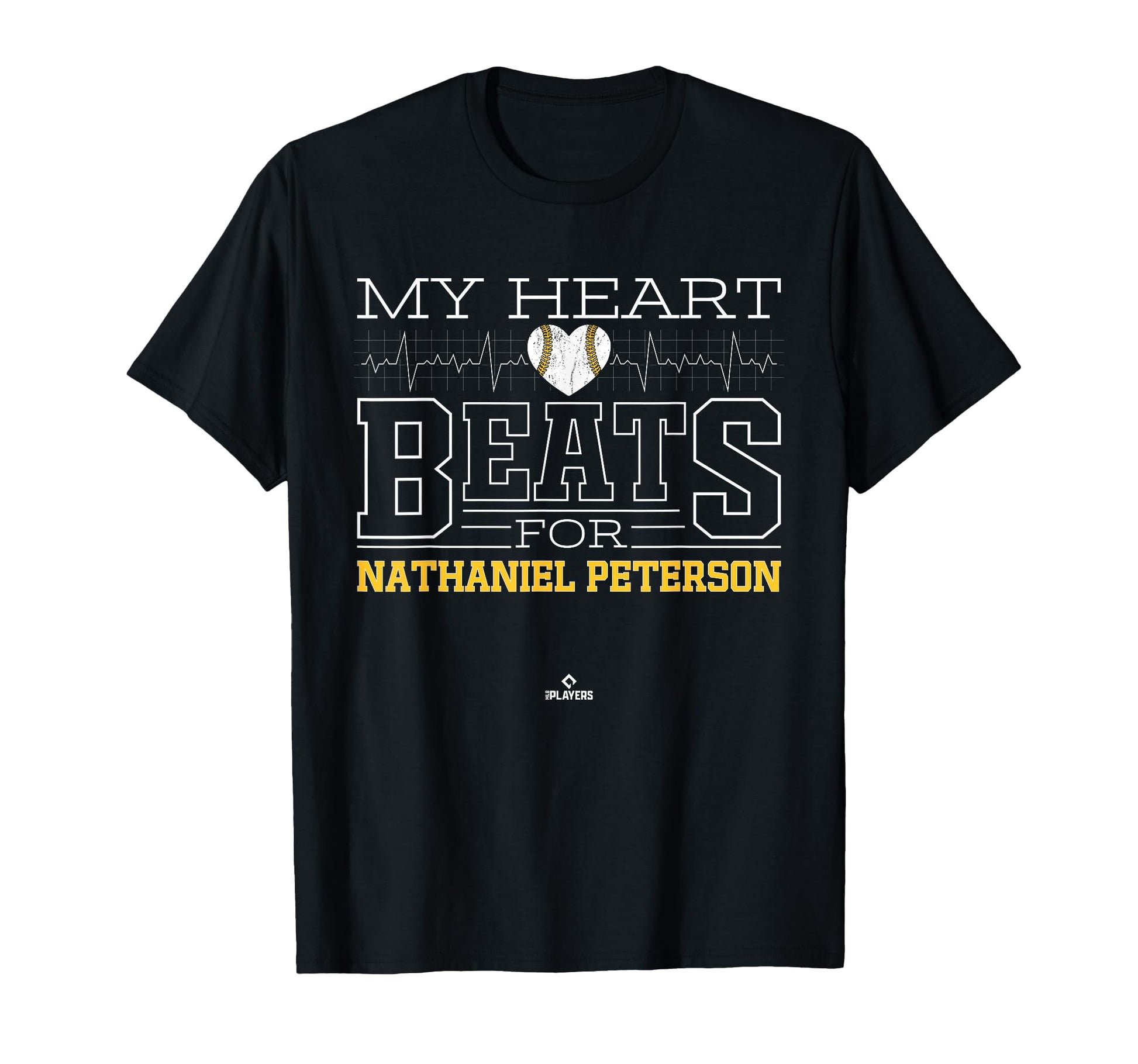 My Heart Beats Nathaniel Peterson T-Shirt - Minimalist Print for Adults - T-Shirt, Sweatshirt, Hoodie