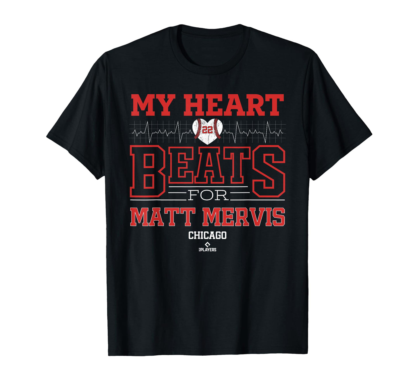 My Heart Beats Matt Mervis Chicago T-Shirt - Aesthetic Graphic Unisex - T-Shirt, Sweatshirt, Hoodie