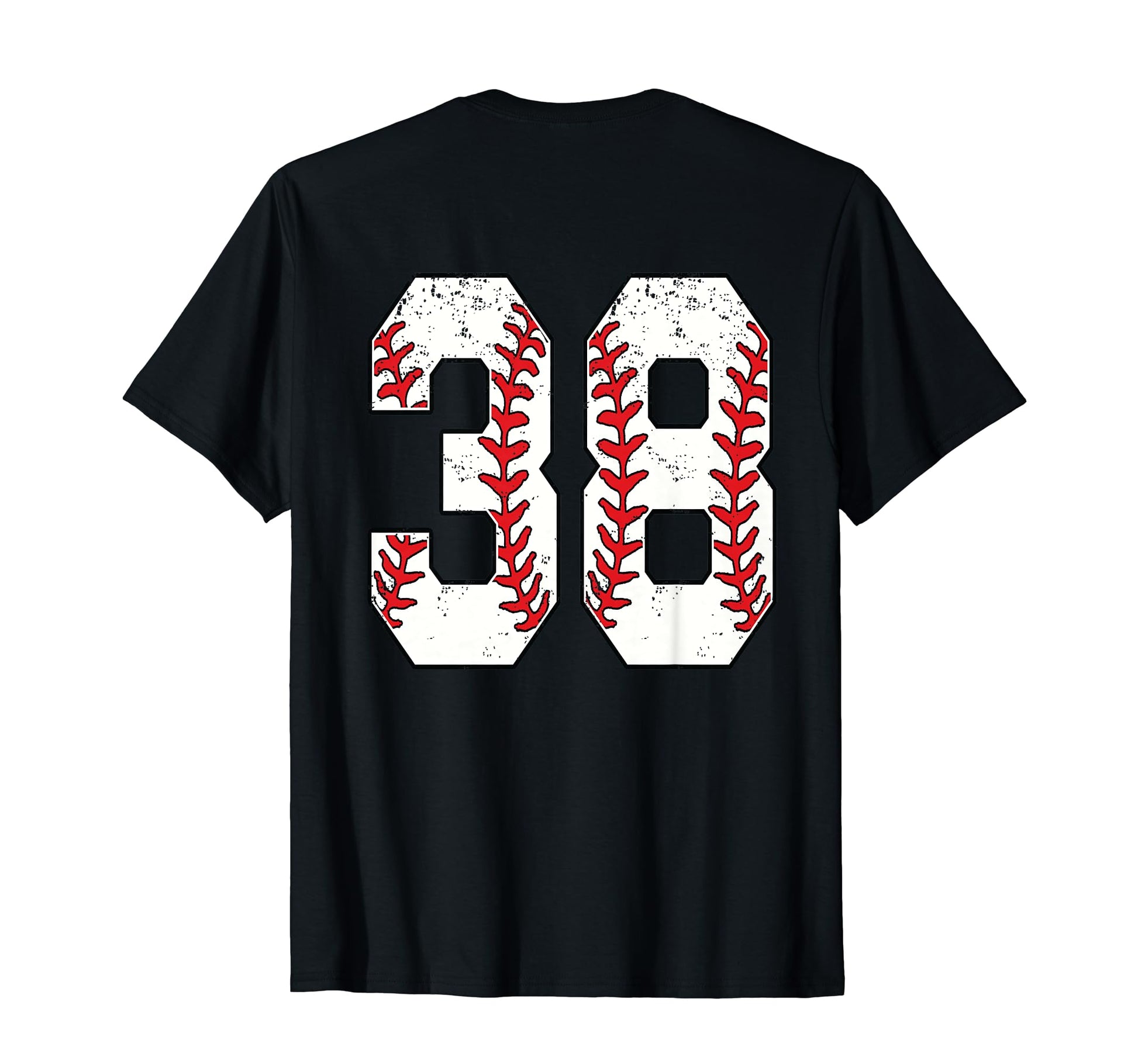 Number 38 Baseball Jersey Number 38 T-Shirt - Custom Art Print Men Women - T-Shirt, Sweatshirt, Hoodie