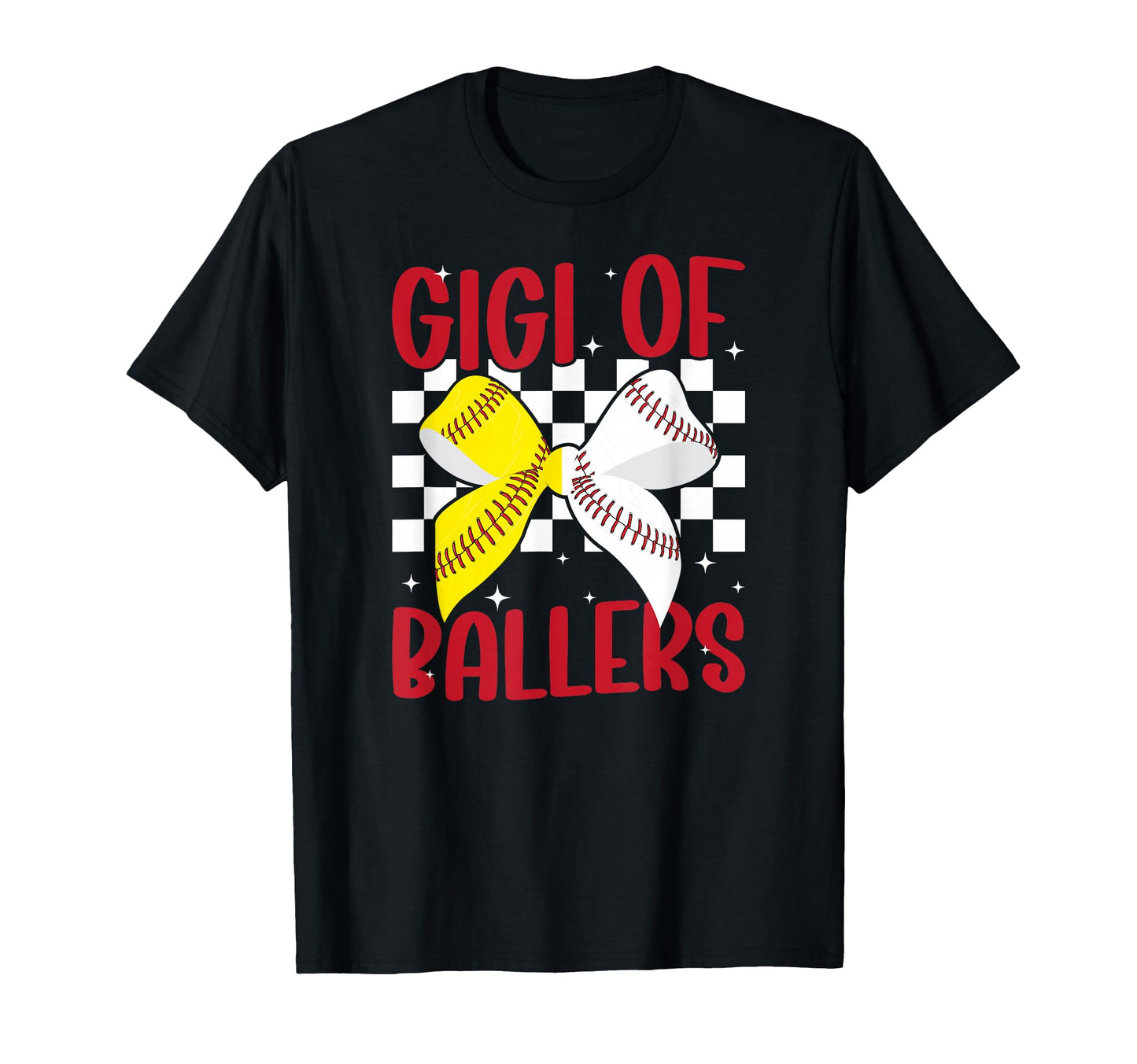 Gigi Ballers Coquette Baseball T-Shirt - Custom Art Print for Adults - T-Shirt, Sweatshirt, Hoodie