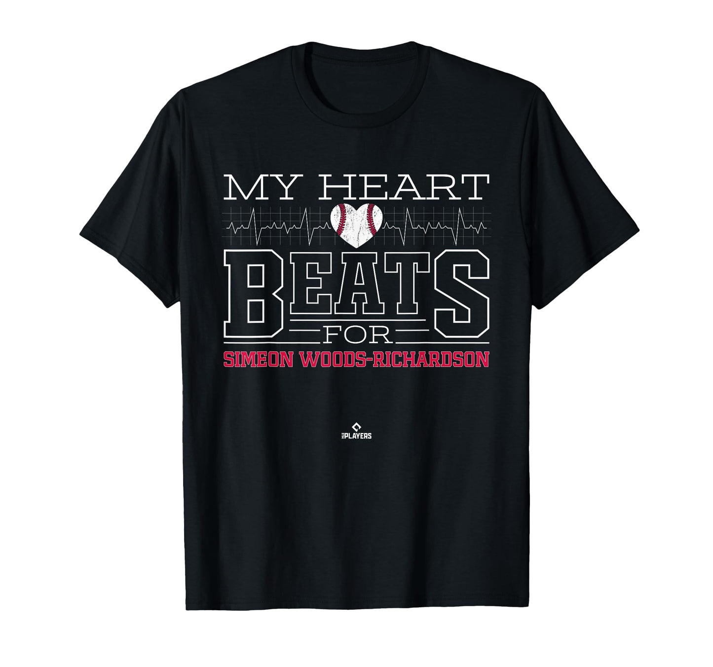 My Heart Beats Simeon Woods T-Shirt - Minimalist Print Men Women - T-Shirt, Sweatshirt, Hoodie
