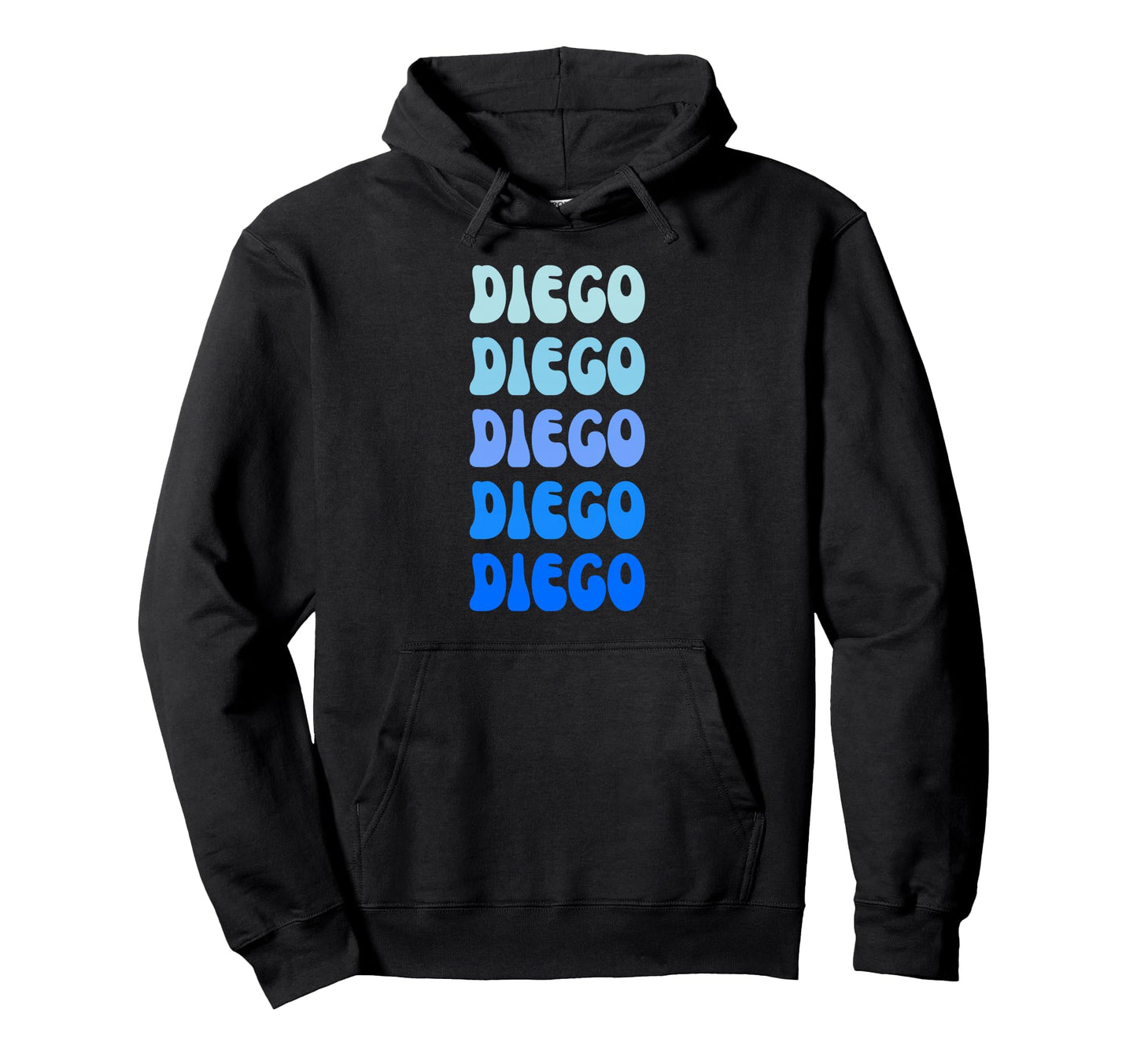 Diego Name Stack Hoodie - Novelty Apparel Men Women - T-Shirt, Sweatshirt, Hoodie