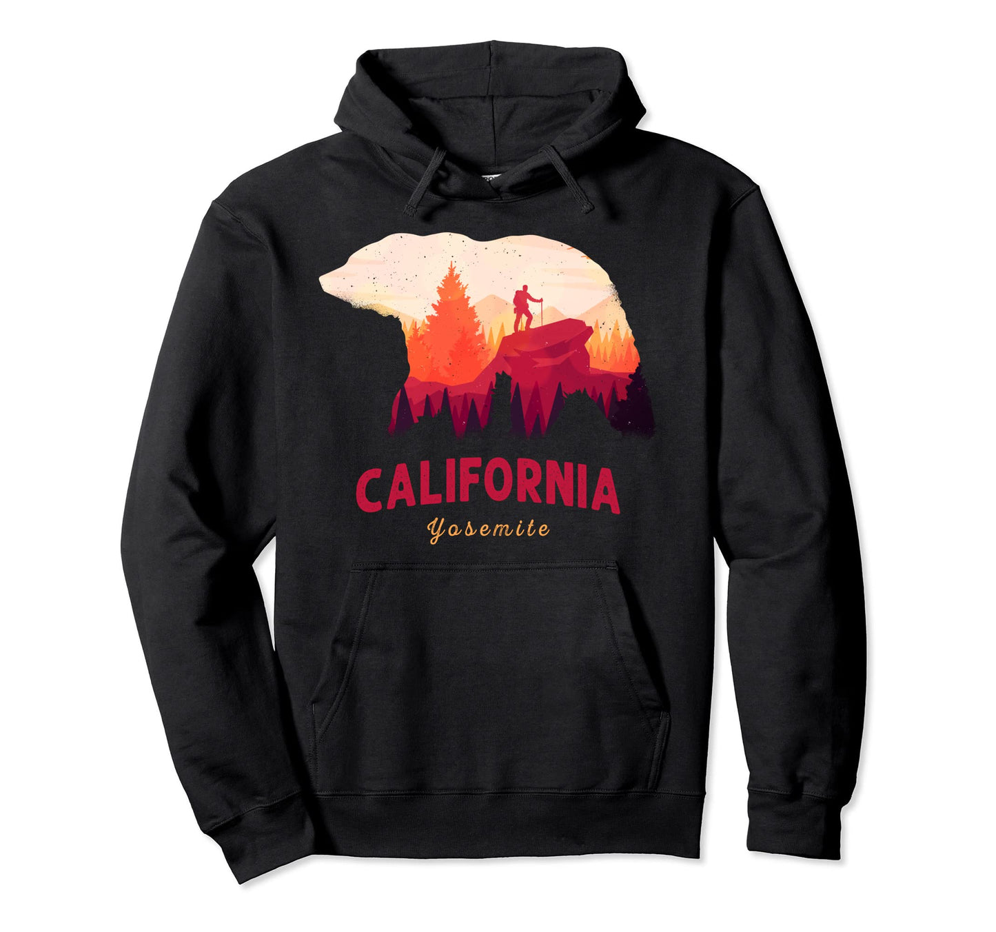 Yosemite National Park Hoodie - Casual Everyday Wear Men Women - T-Shirt, Sweatshirt, Hoodie