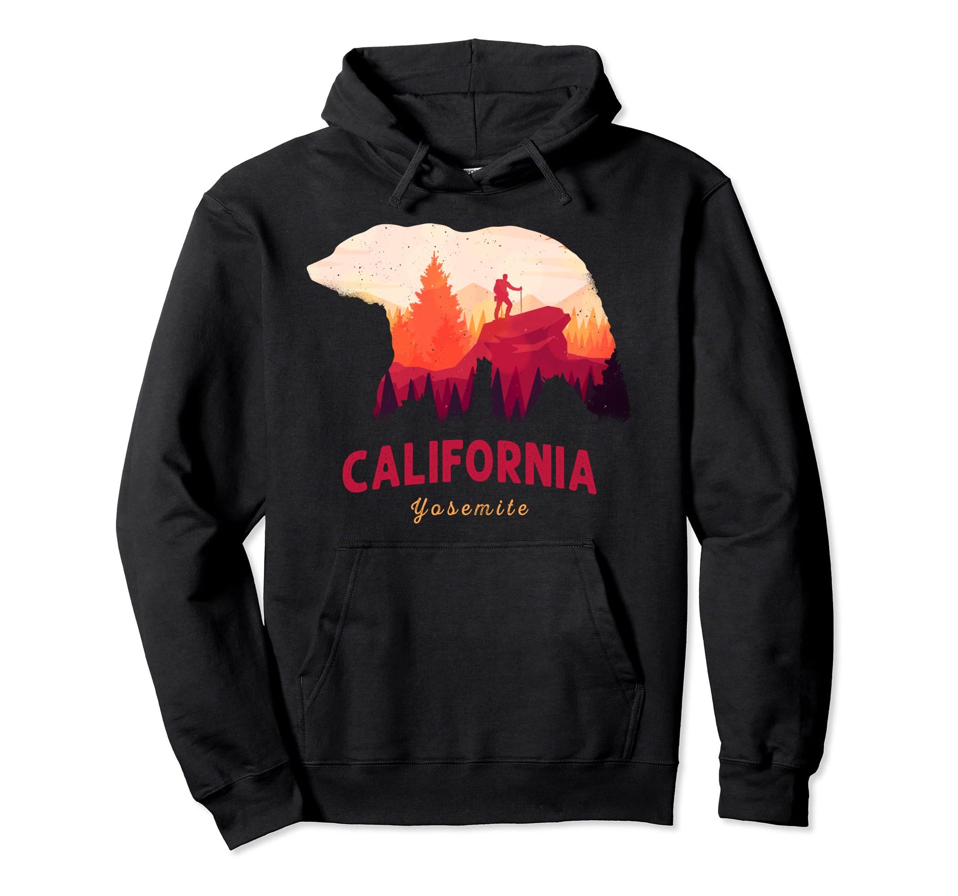Yosemite National Park Hoodie - Casual Everyday Wear Men Women - T-Shirt, Sweatshirt, Hoodie