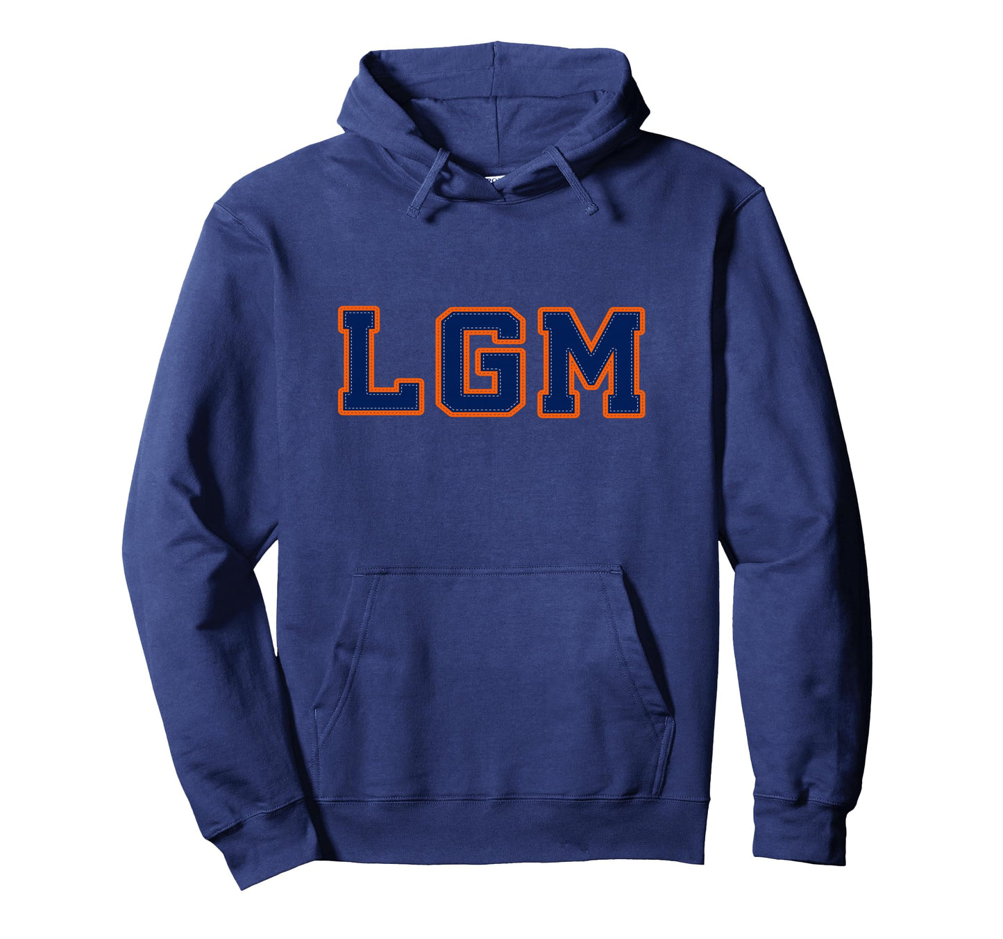 Lfgm Baseball Lets Go Hoodie - Novelty Apparel for Adults - T-Shirt, Sweatshirt, Hoodie