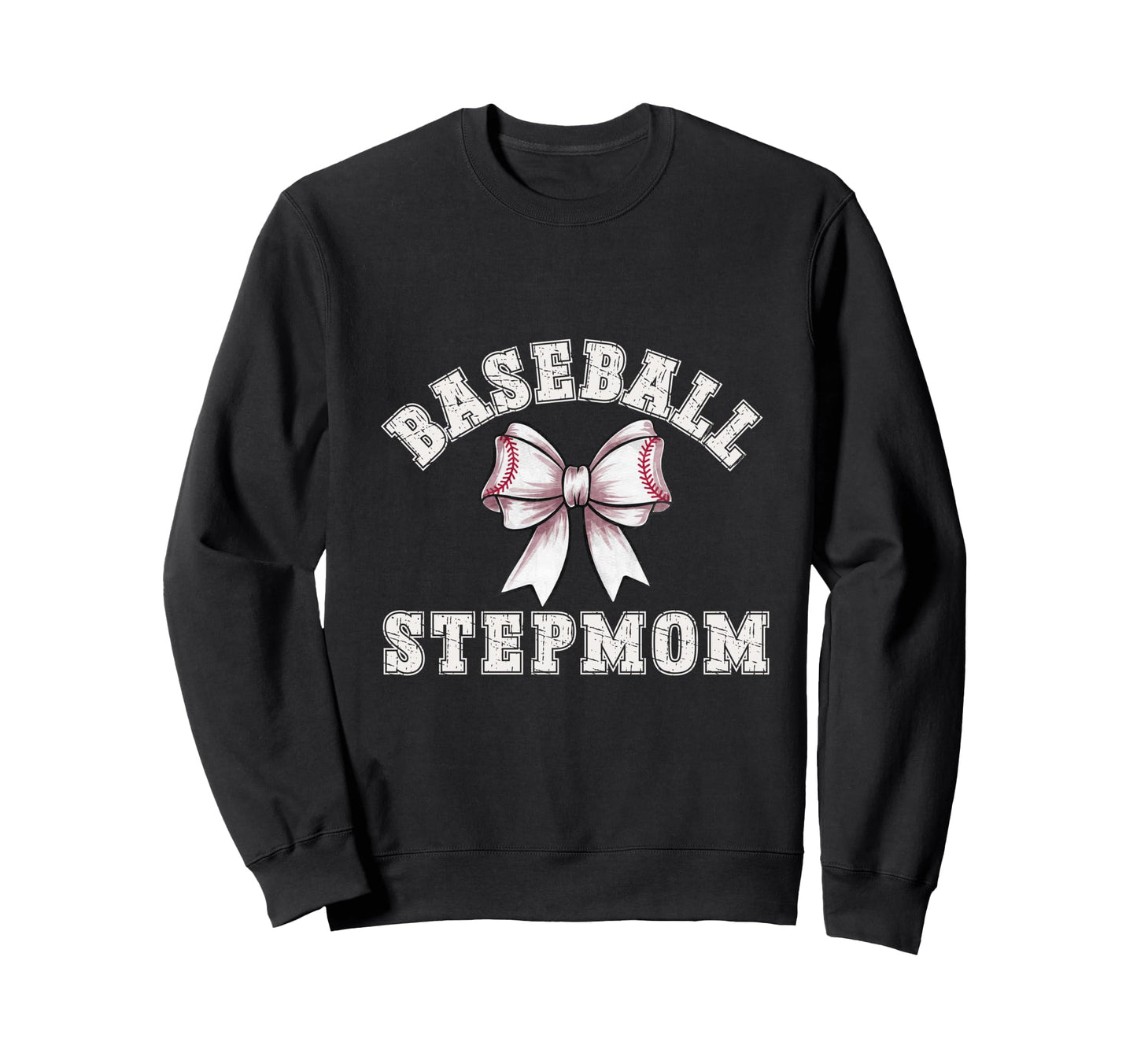 Coquette Baseball Stepmom Bow Game Sweatshirt - Aesthetic Graphic Unisex - T-Shirt, Sweatshirt, Hoodie