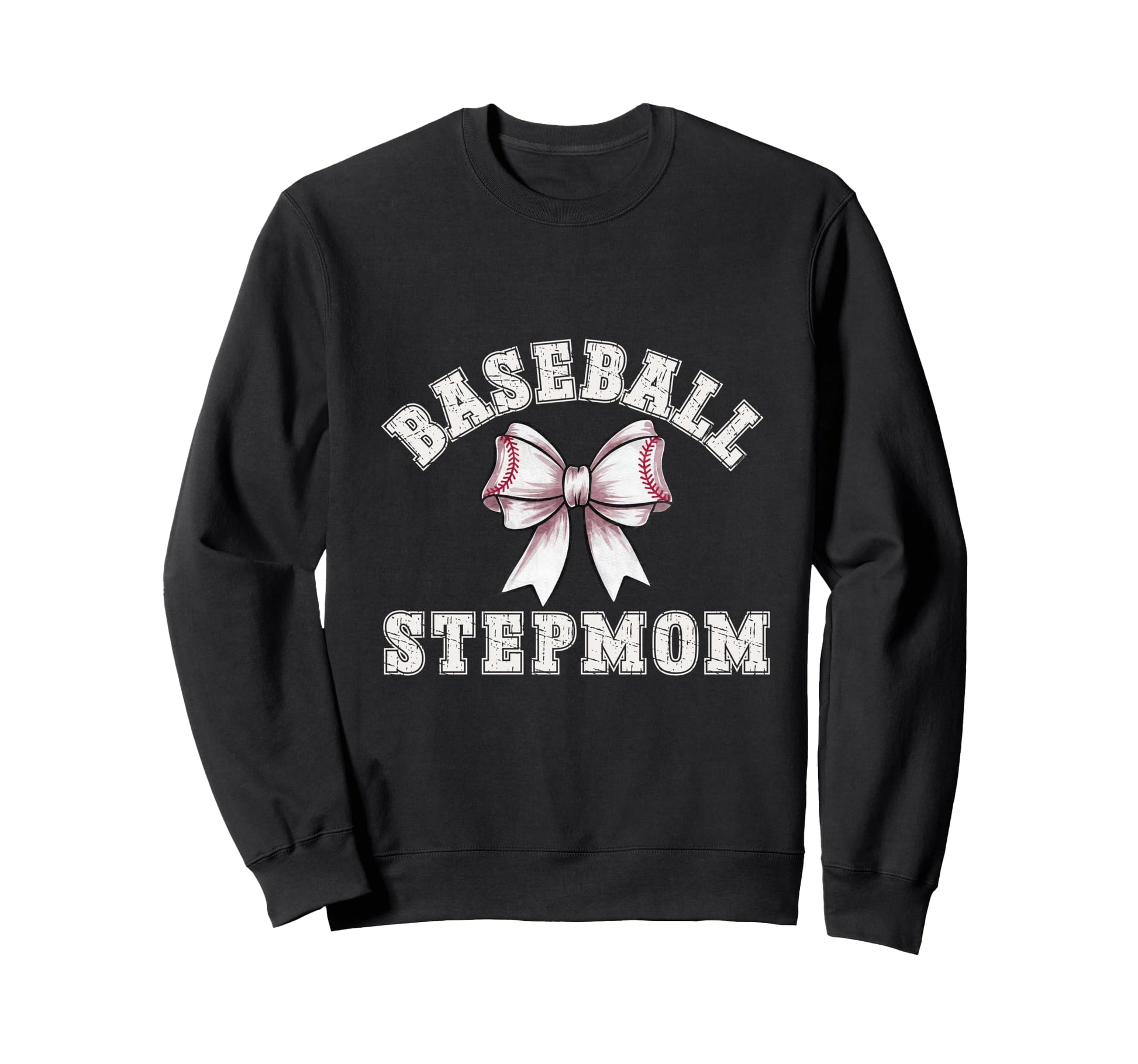 Coquette Baseball Stepmom Bow Game Sweatshirt - Aesthetic Graphic Unisex - T-Shirt, Sweatshirt, Hoodie