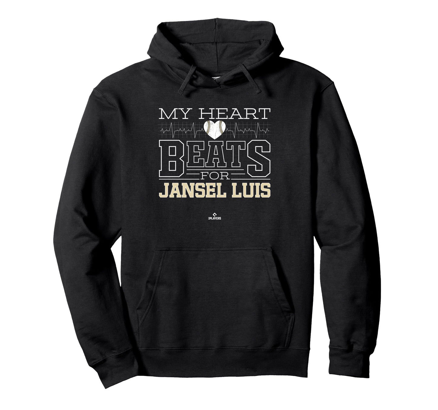 My Heart Beats Jansel Luis Hoodie - Casual Everyday Wear for Adults - T-Shirt, Sweatshirt, Hoodie