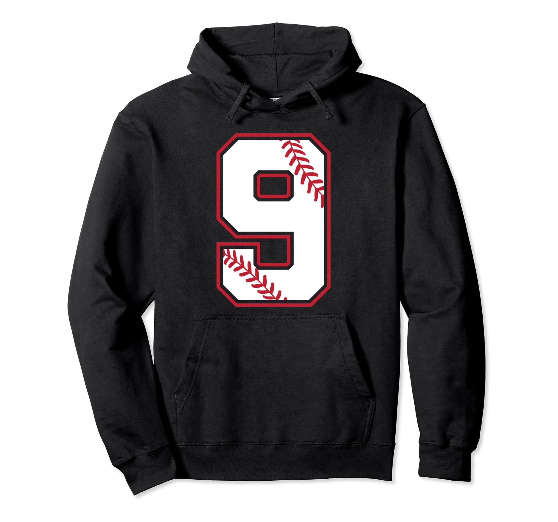 Baseball Player 9 Years Old Ninth Hoodie - Unique Graphic Men Women - T-Shirt, Sweatshirt, Hoodie