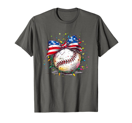 Baseball Coquette Bow Baseball Players T-Shirt - Aesthetic Graphic Unisex - T-Shirt, Sweatshirt, Hoodie