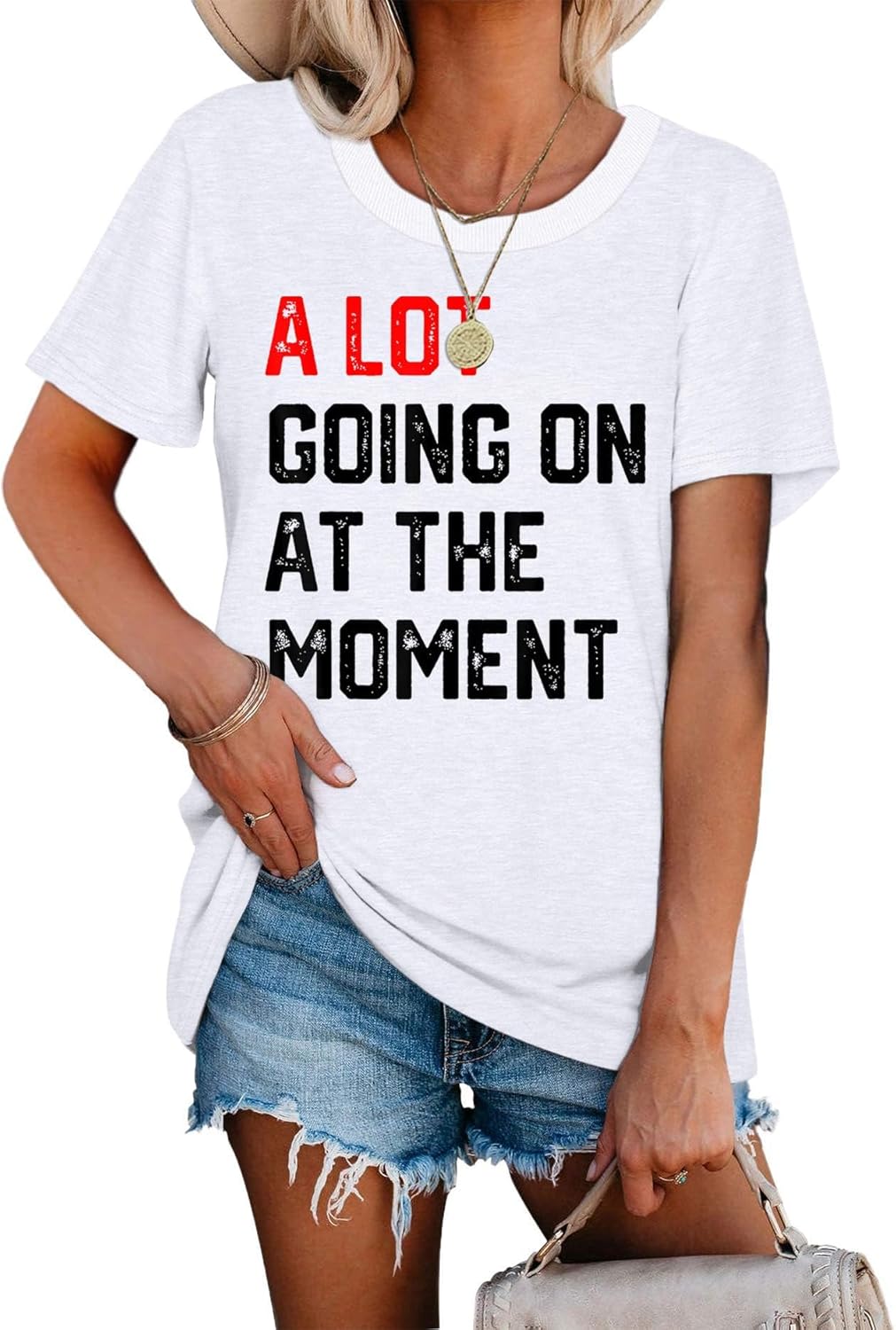 Country Music A Lot Going On at The Moment for Women - Adult & Kids T-Shirts, Sweatshirts & Hoodies apparel design preview 1