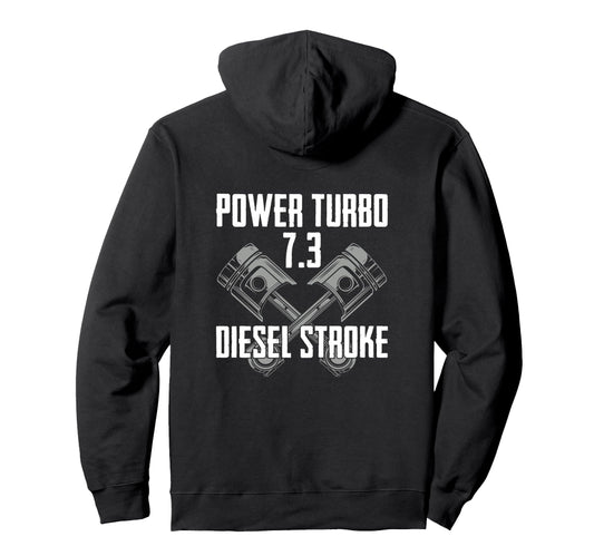 4X4 Motor Horsepower Engine Truck Hoodie - Trendy Graphic for Adults - T-Shirt, Sweatshirt, Hoodie