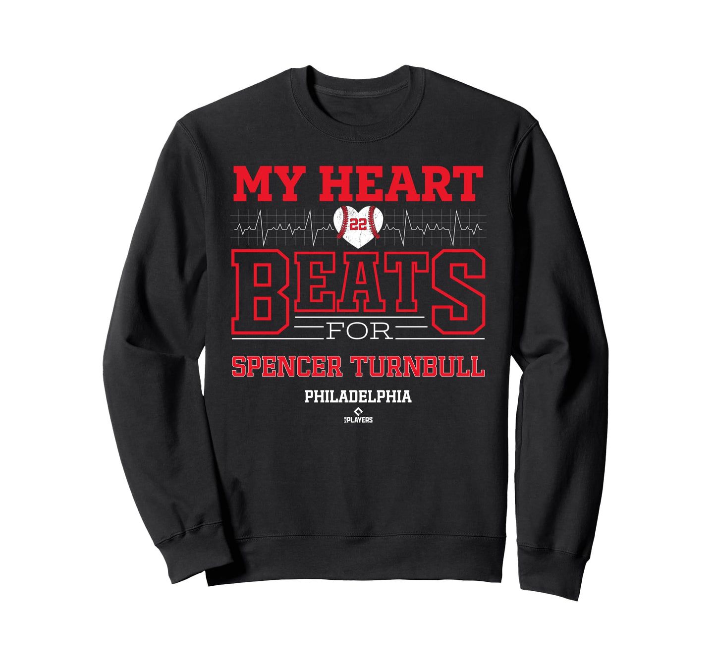 My Heart Beats Spencer Turnbull Sweatshirt - Custom Art Print Men Women - T-Shirt, Sweatshirt, Hoodie