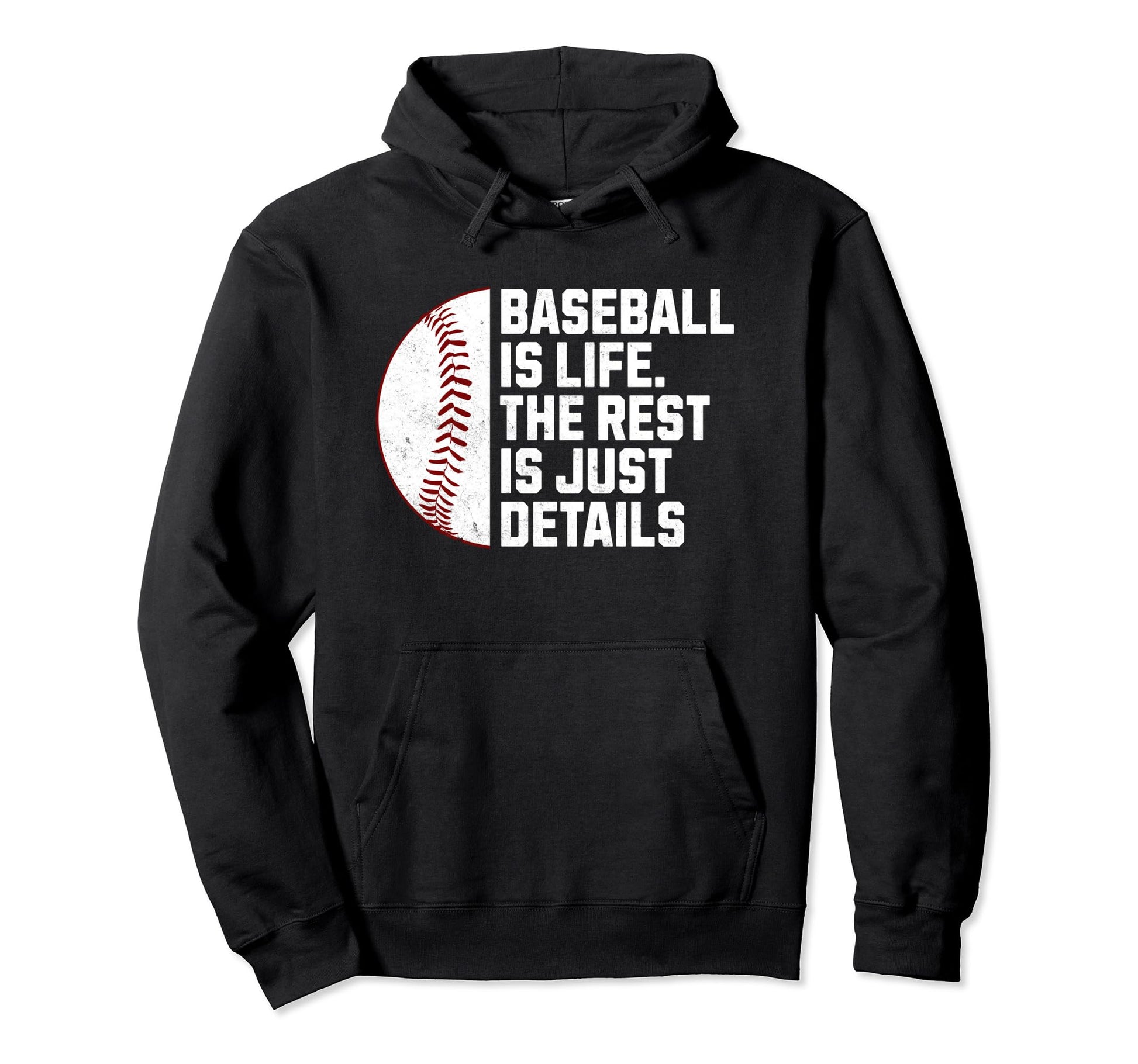 Motivating Life Lessons From Baseball Hoodie - Minimalist Print Men Women - T-Shirt, Sweatshirt, Hoodie