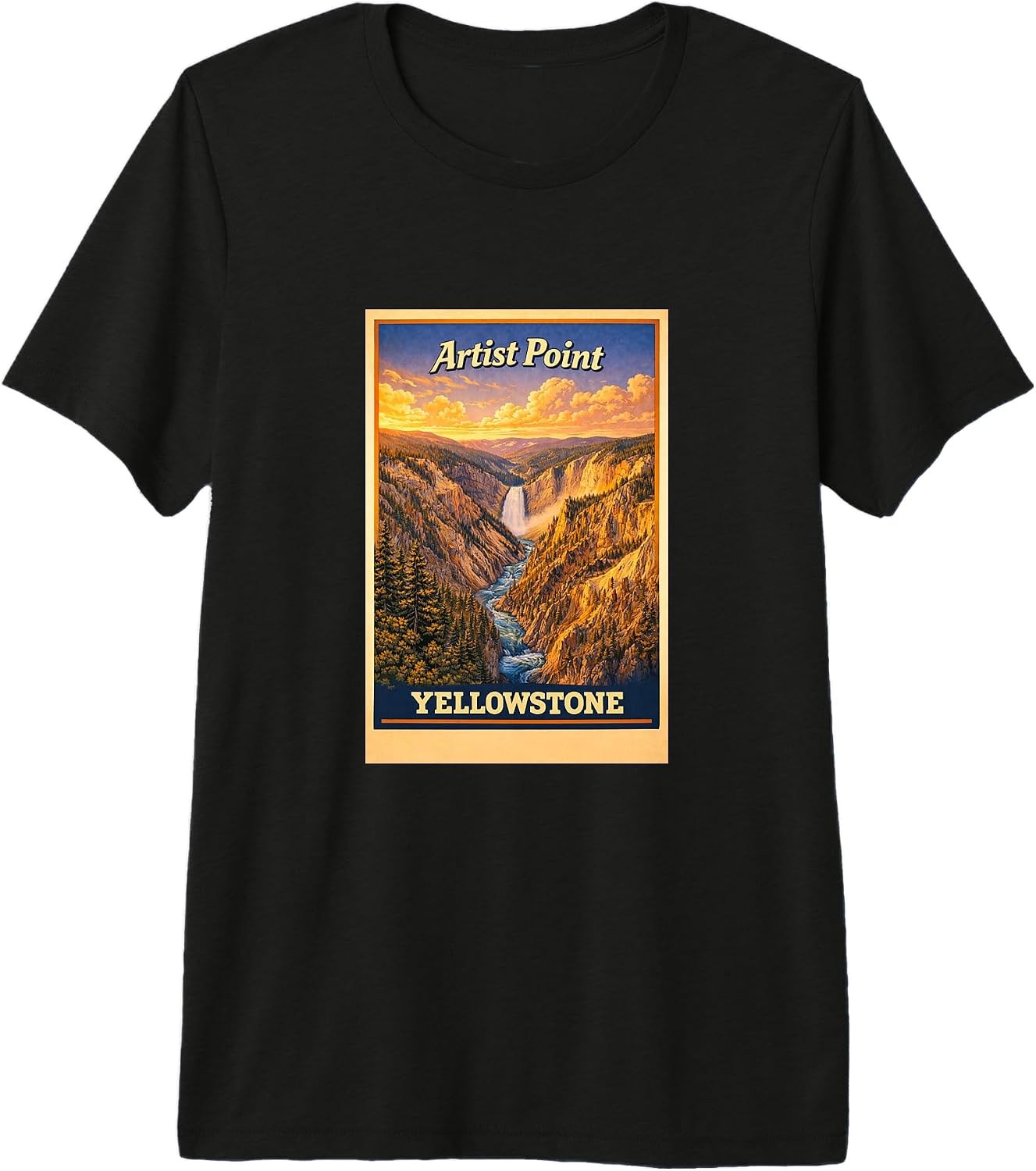 Be Awesome Vintage Travel Art Design and Apparel - Adult & Kids T-Shirts, Sweatshirts & Hoodies apparel design preview 1