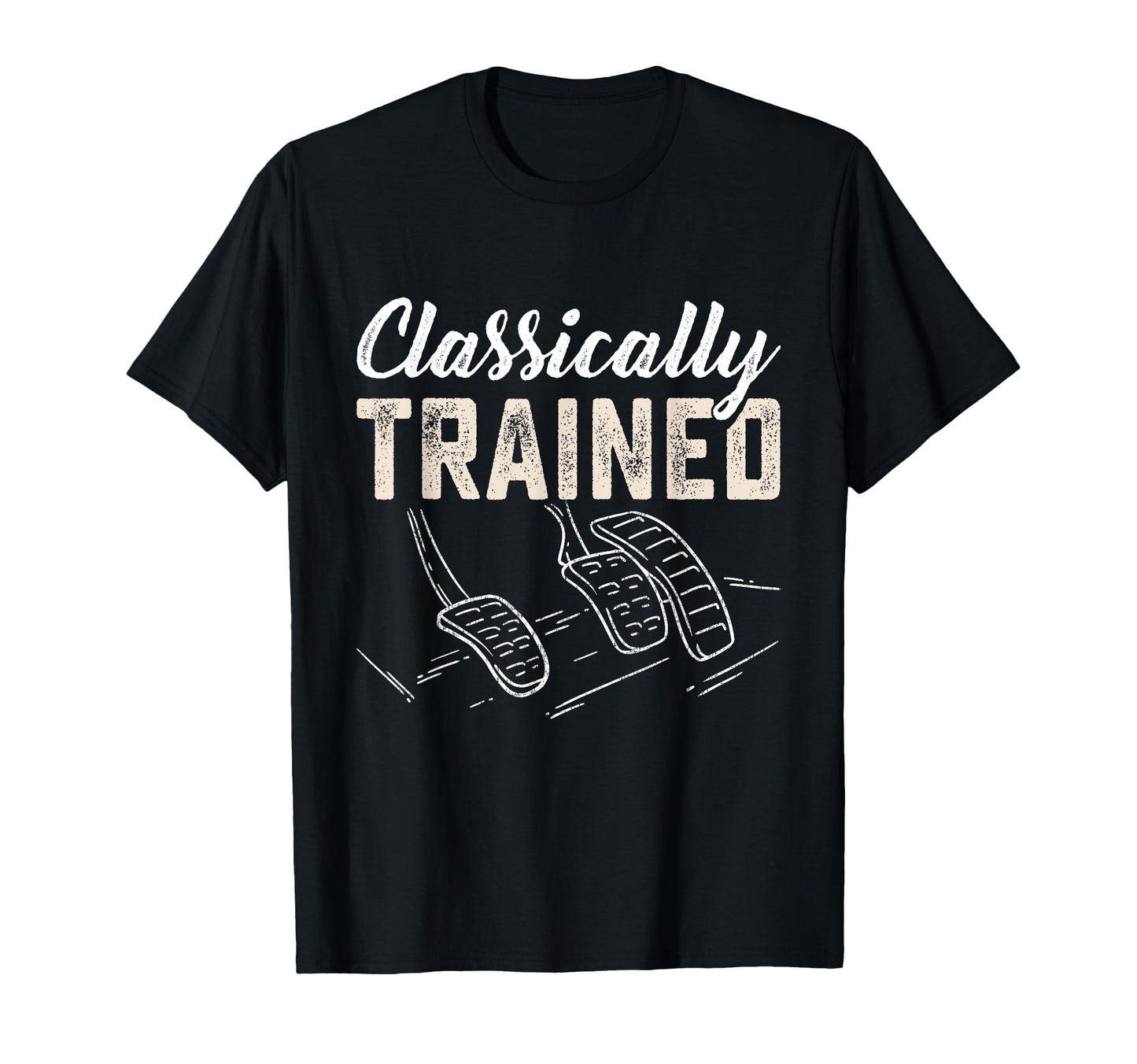 Classically Trained Racing Three T-Shirt - Unique Graphic for Adults - T-Shirt, Sweatshirt, Hoodie