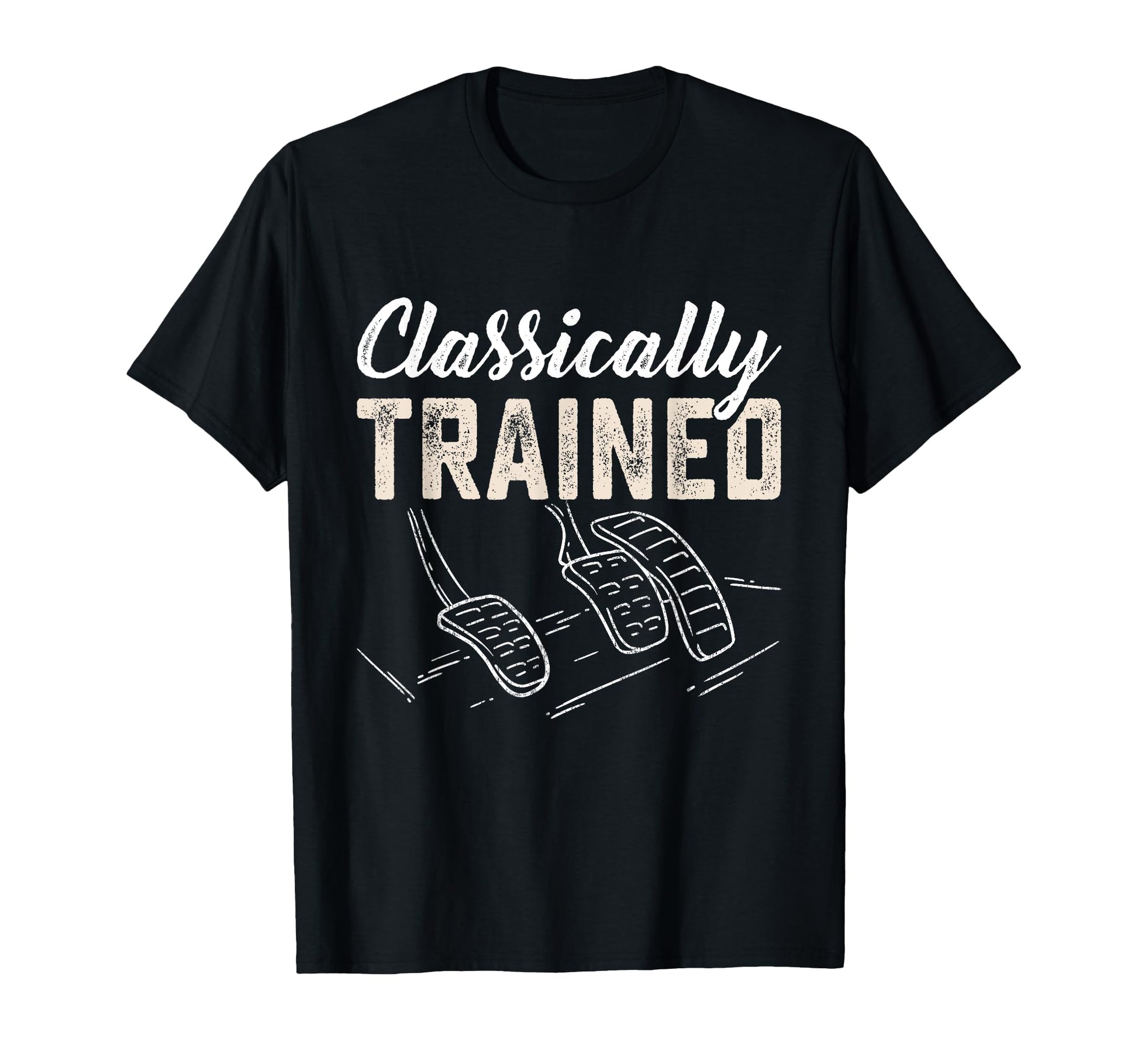 Classically Trained Racing Three T-Shirt - Unique Graphic for Adults - T-Shirt, Sweatshirt, Hoodie