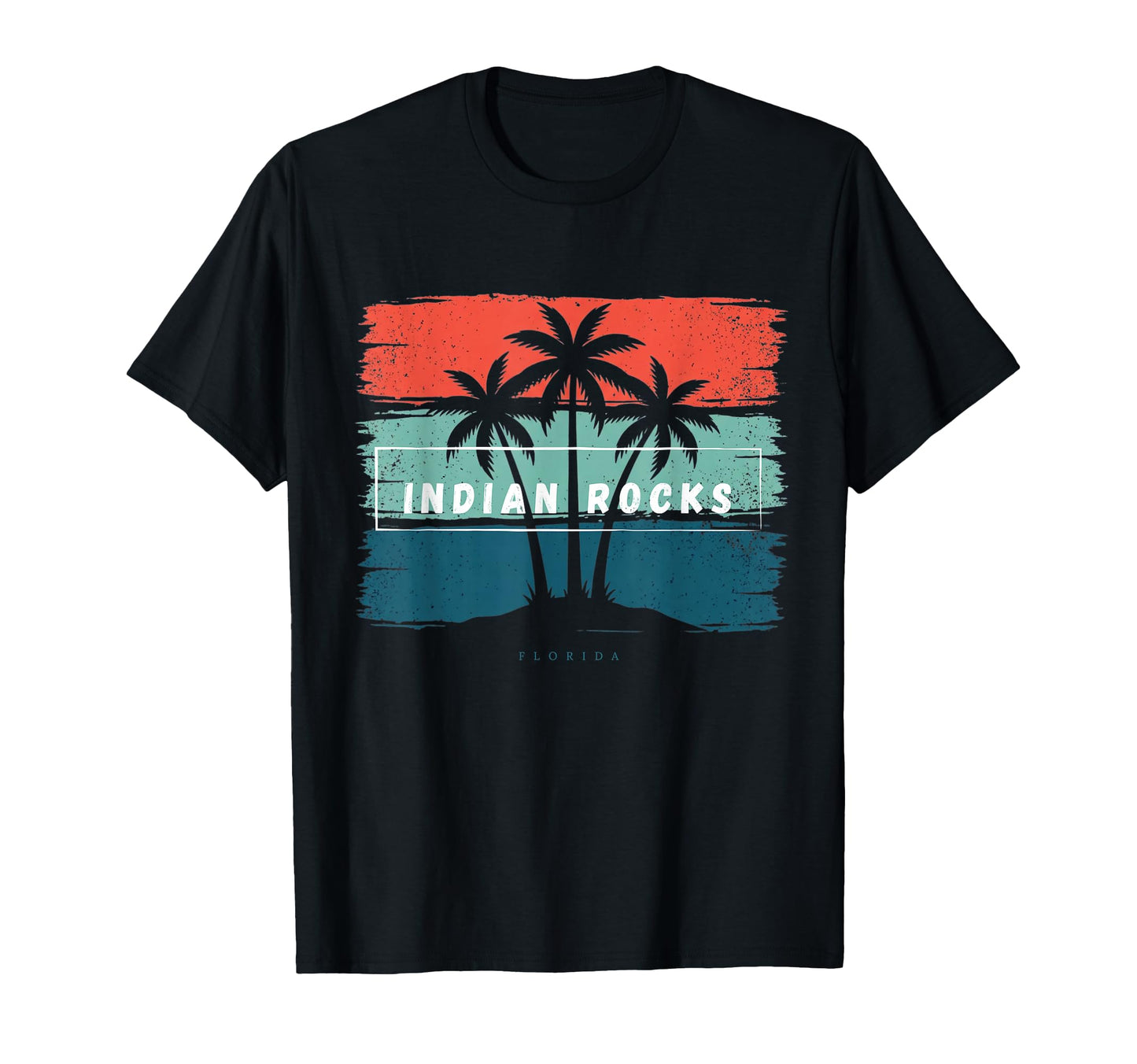Indian Rocks Florida Beach Palm Tree T-Shirt - Graphic Print for Adults - T-Shirt, Sweatshirt, Hoodie