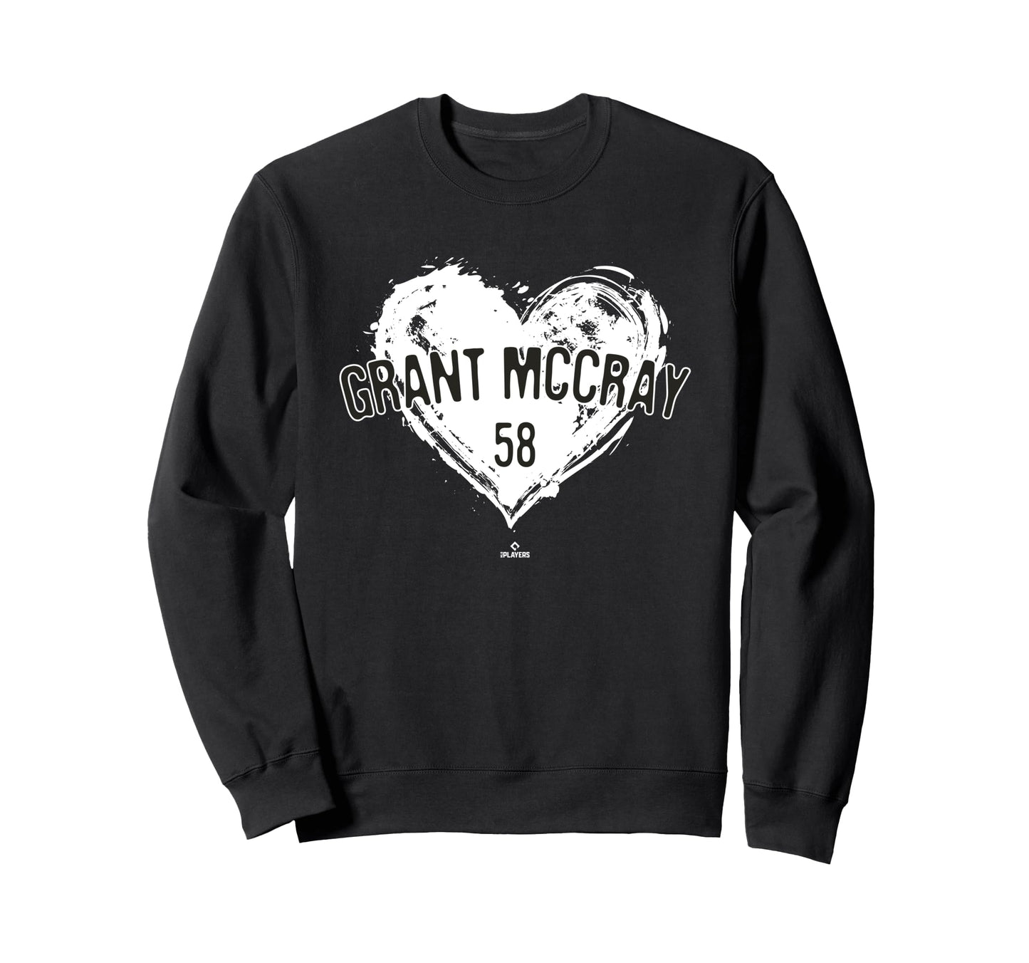 Distressed Heart Grant Mccray San Sweatshirt - Streetwear Style for Adults - T-Shirt, Sweatshirt, Hoodie