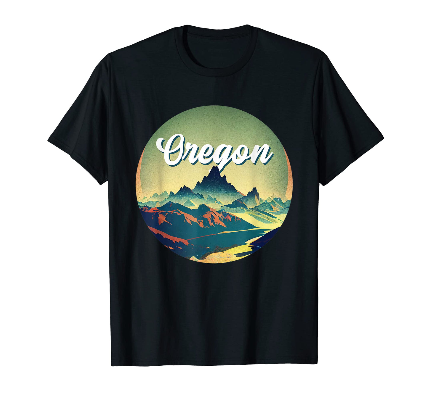 Oregon Mountains Hike National Park T-Shirt - Trendy Graphic for Adults - T-Shirt, Sweatshirt, Hoodie