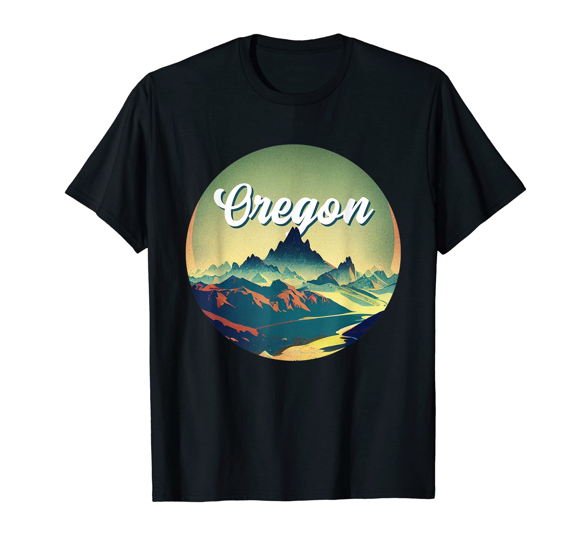 Oregon Mountains Hike National Park T-Shirt - Trendy Graphic for Adults - T-Shirt, Sweatshirt, Hoodie