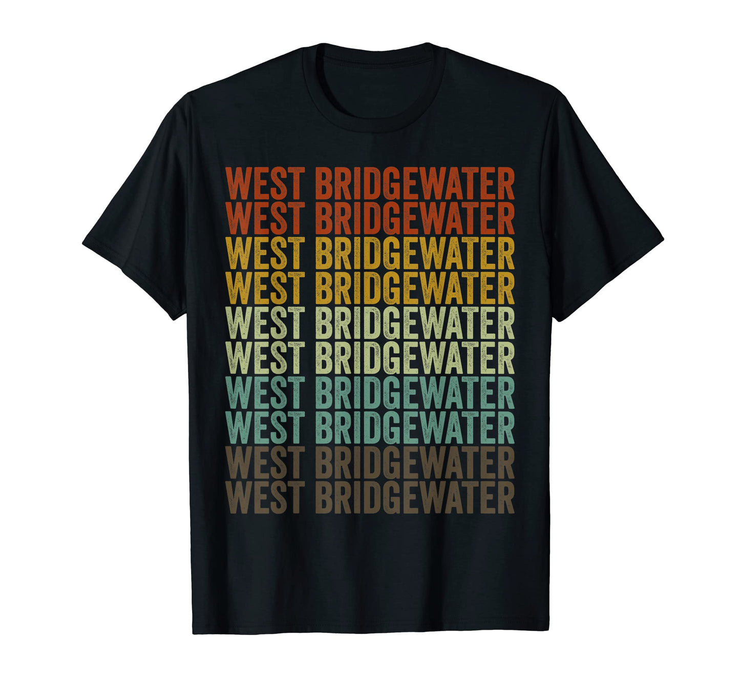 West Bridgewater City T-Shirt - Custom Art Print Unisex - T-Shirt, Sweatshirt, Hoodie