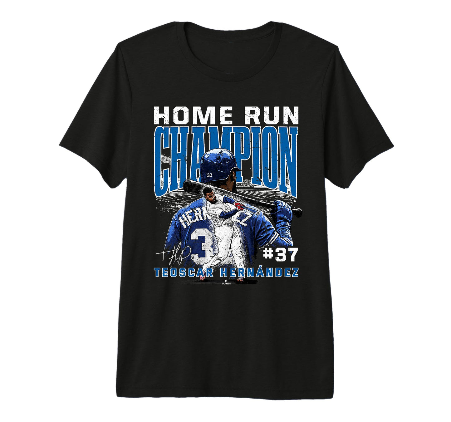Home Run Champion Teoscar Hernandez Los T-Shirt - Trendy Graphic Unisex - T-Shirt, Sweatshirt, Hoodie