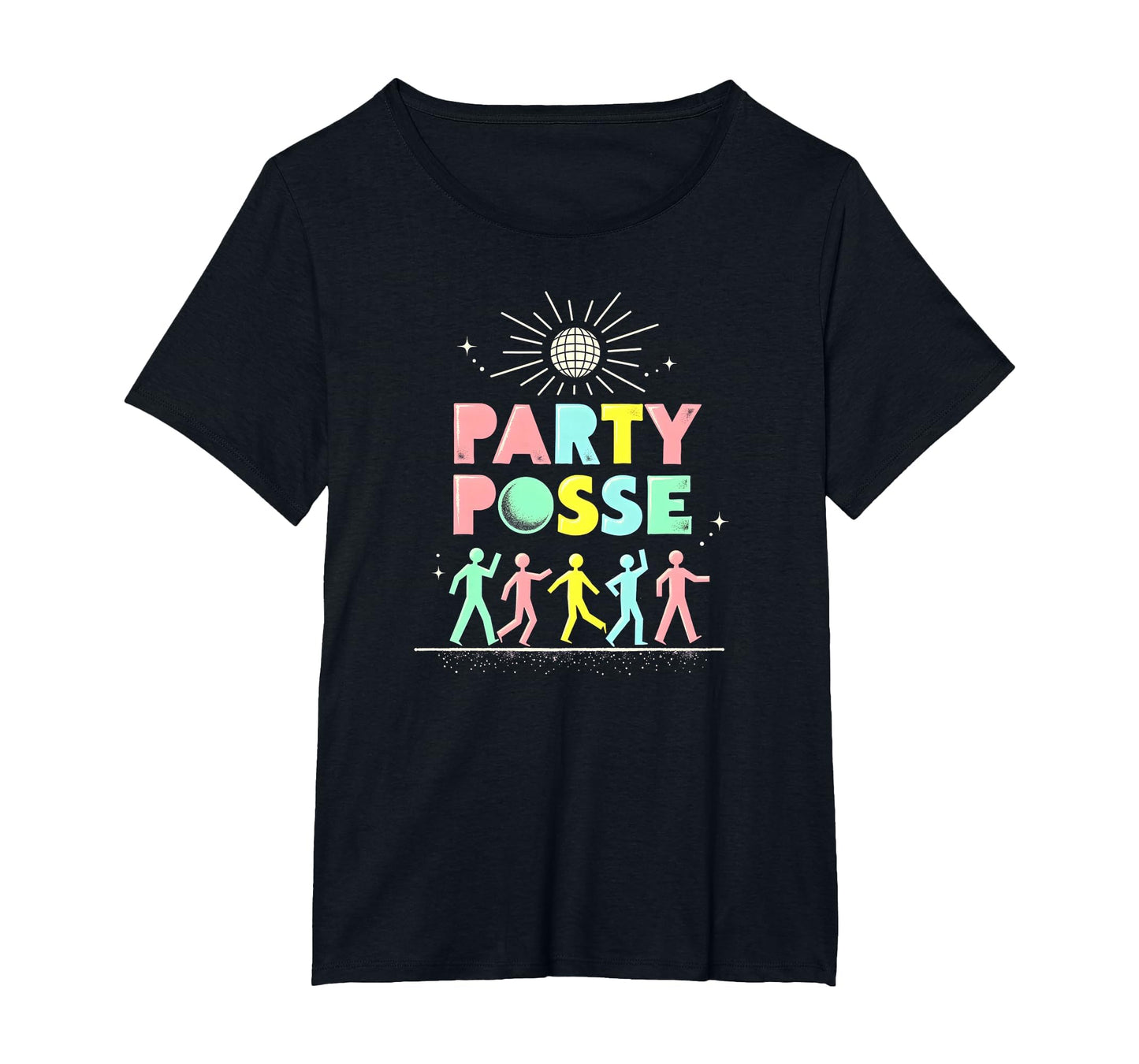 Party Posse Disco Fever Squad Night Owls T-Shirt - Trendy Graphic Unisex - T-Shirt, Sweatshirt, Hoodie