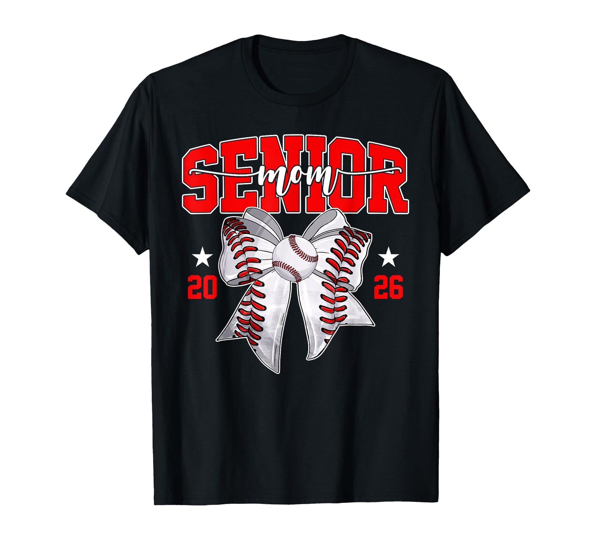 Senior Mom 2026 Graduate Baseball T-Shirt - Streetwear Style Unisex - T-Shirt, Sweatshirt, Hoodie