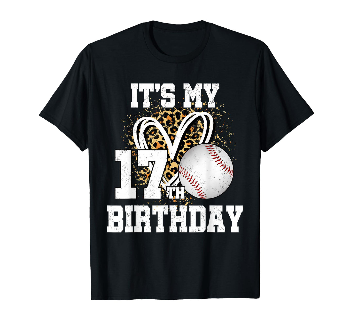 Its My 17Th Birthday Baseball 17 T-Shirt - Aesthetic Graphic for Adults - T-Shirt, Sweatshirt, Hoodie