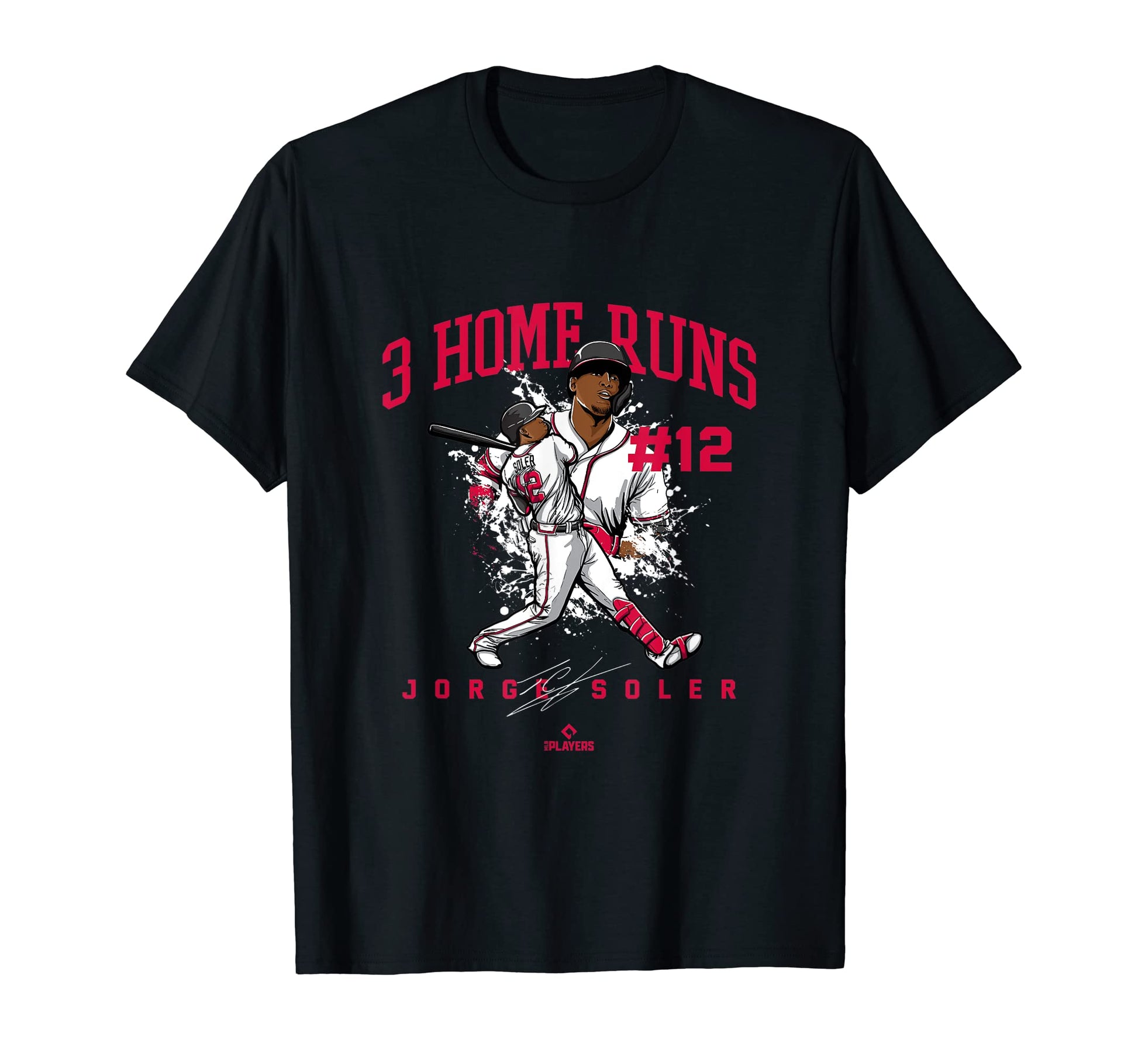 3 Home Runs Jorge Soler Mlbpa Baseball T-Shirt - Fun Novelty Design Unisex - T-Shirt, Sweatshirt, Hoodie