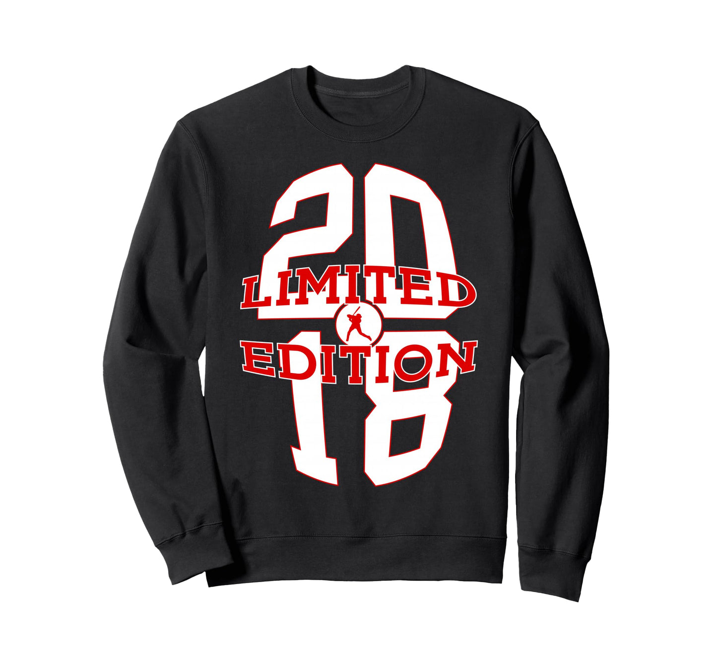 8 Years 2018 Baseball 8Th Birthday Sweatshirt - Novelty Apparel Men Women - T-Shirt, Sweatshirt, Hoodie