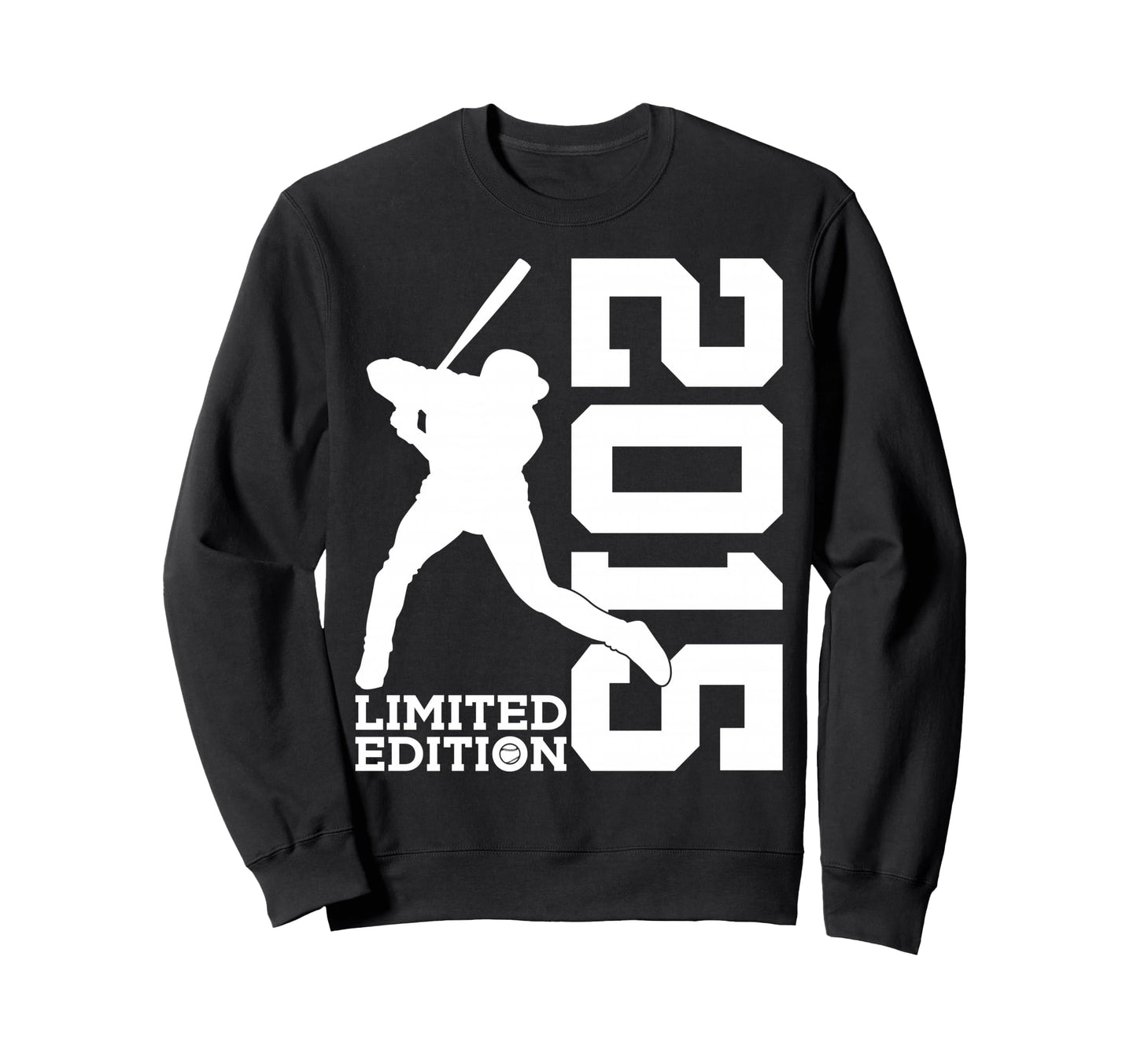 11Th Birthday Baseball 2015 Sweatshirt - Graphic Print for Adults - T-Shirt, Sweatshirt, Hoodie
